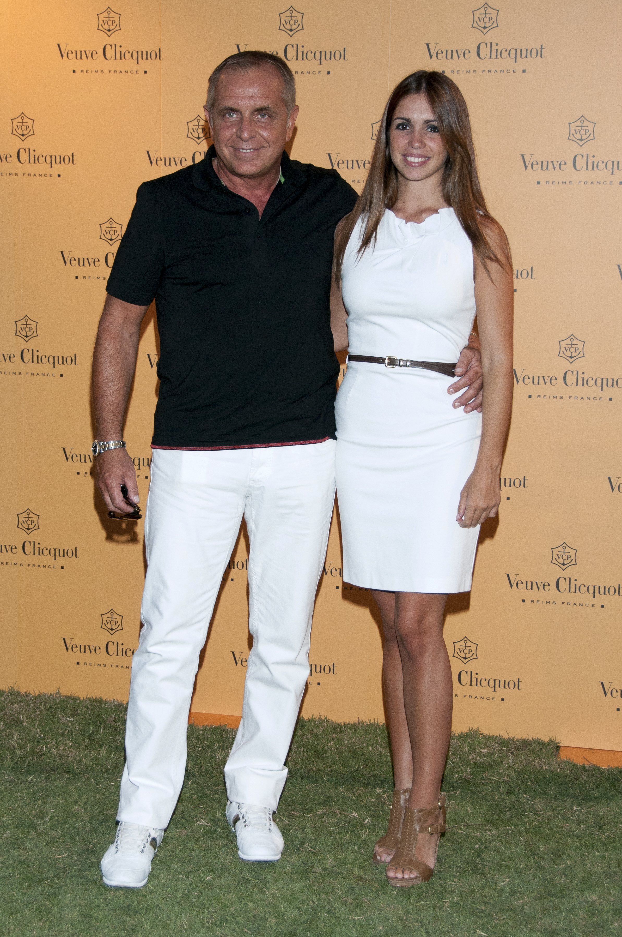 Guillermo Furiase junto a Elena, su hija mayor