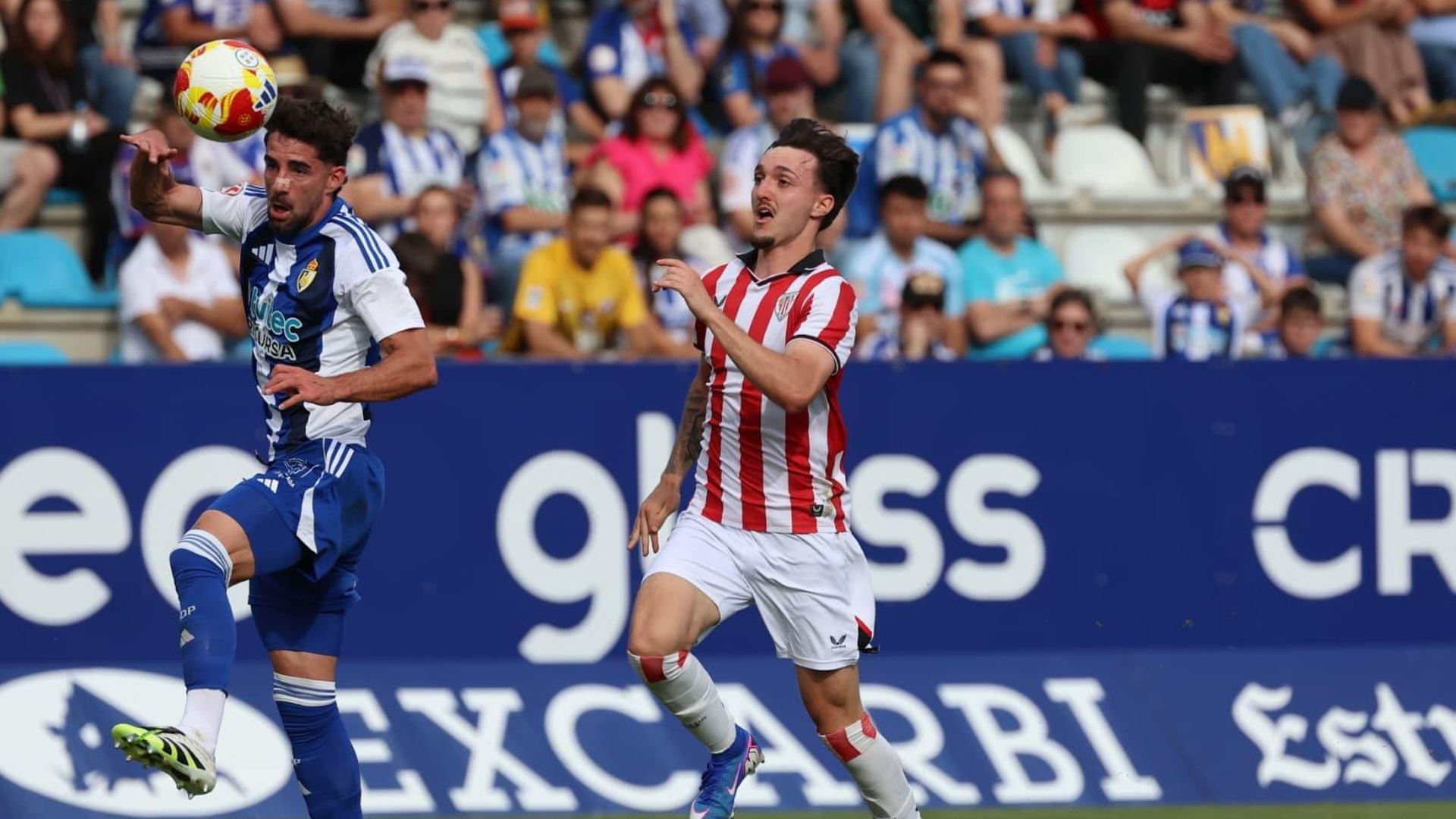 Ibai Sanz, durante un partido con el Bilbao Athletic.