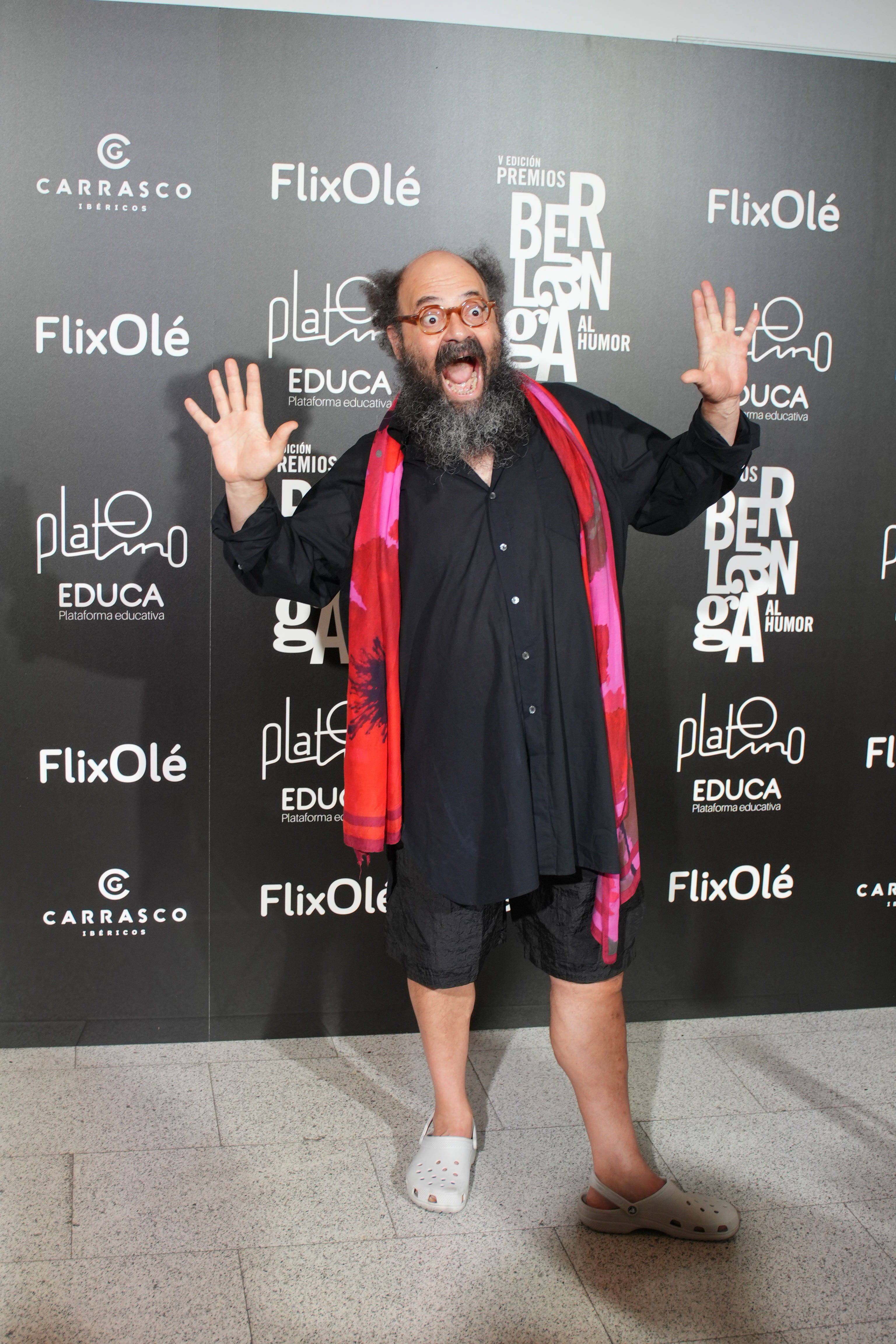 Ignatius Farray, en la alfombra roja de los Premios Berlanga al Humor 2026