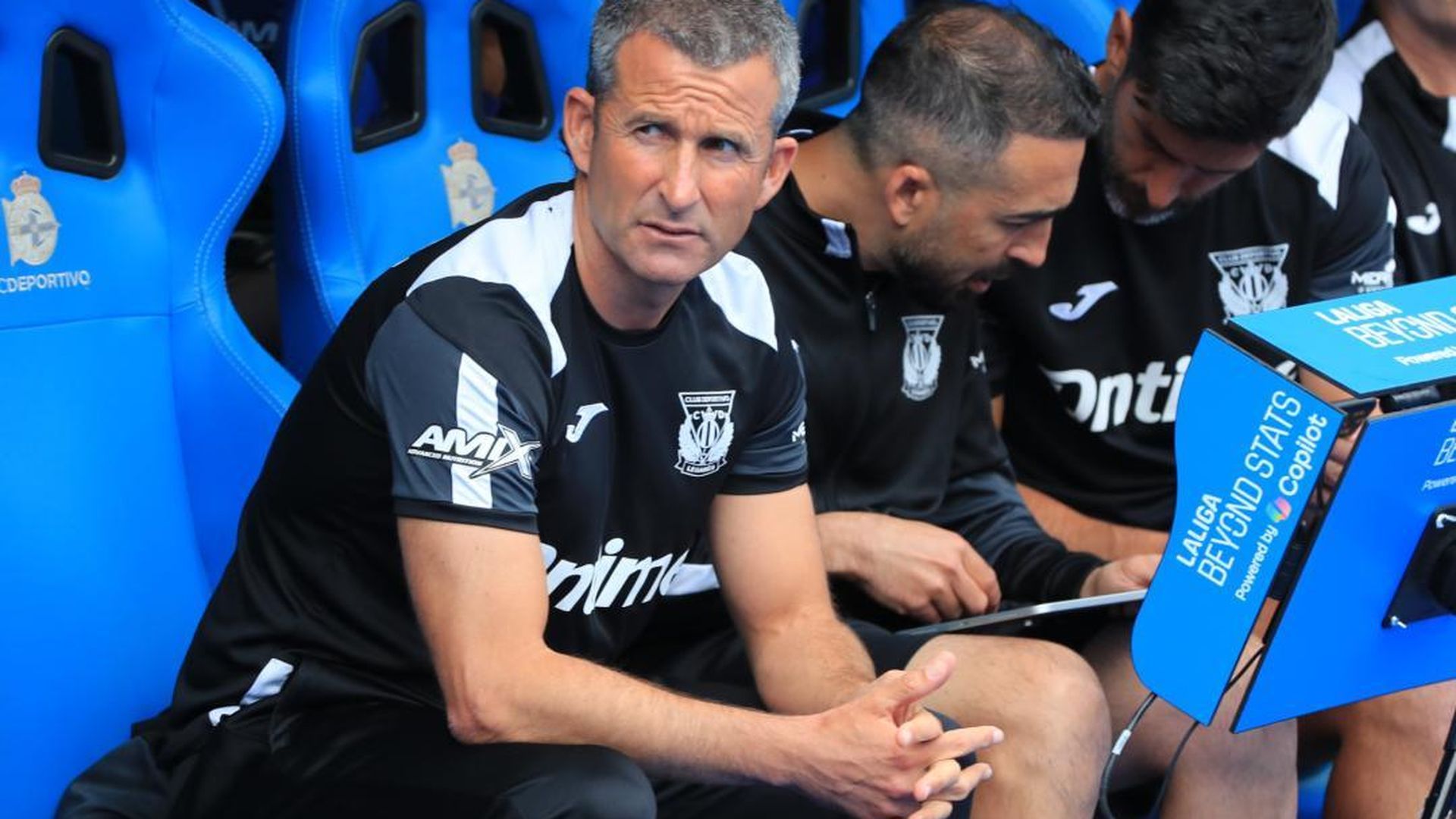 Igor Oca, en un partido del Leganés Igor Oca, en un partido del Leganés