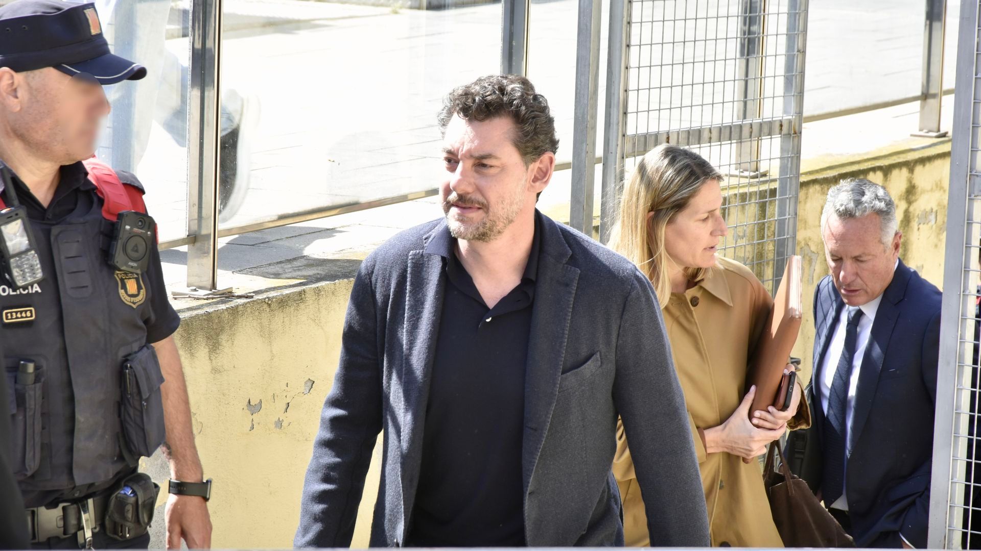 Jonathan Andic, el hijo del fundador de Mango, a su salida del Juzgado Jonathan Andic, el hijo del fundador de Mango, a su salida del Juzgado