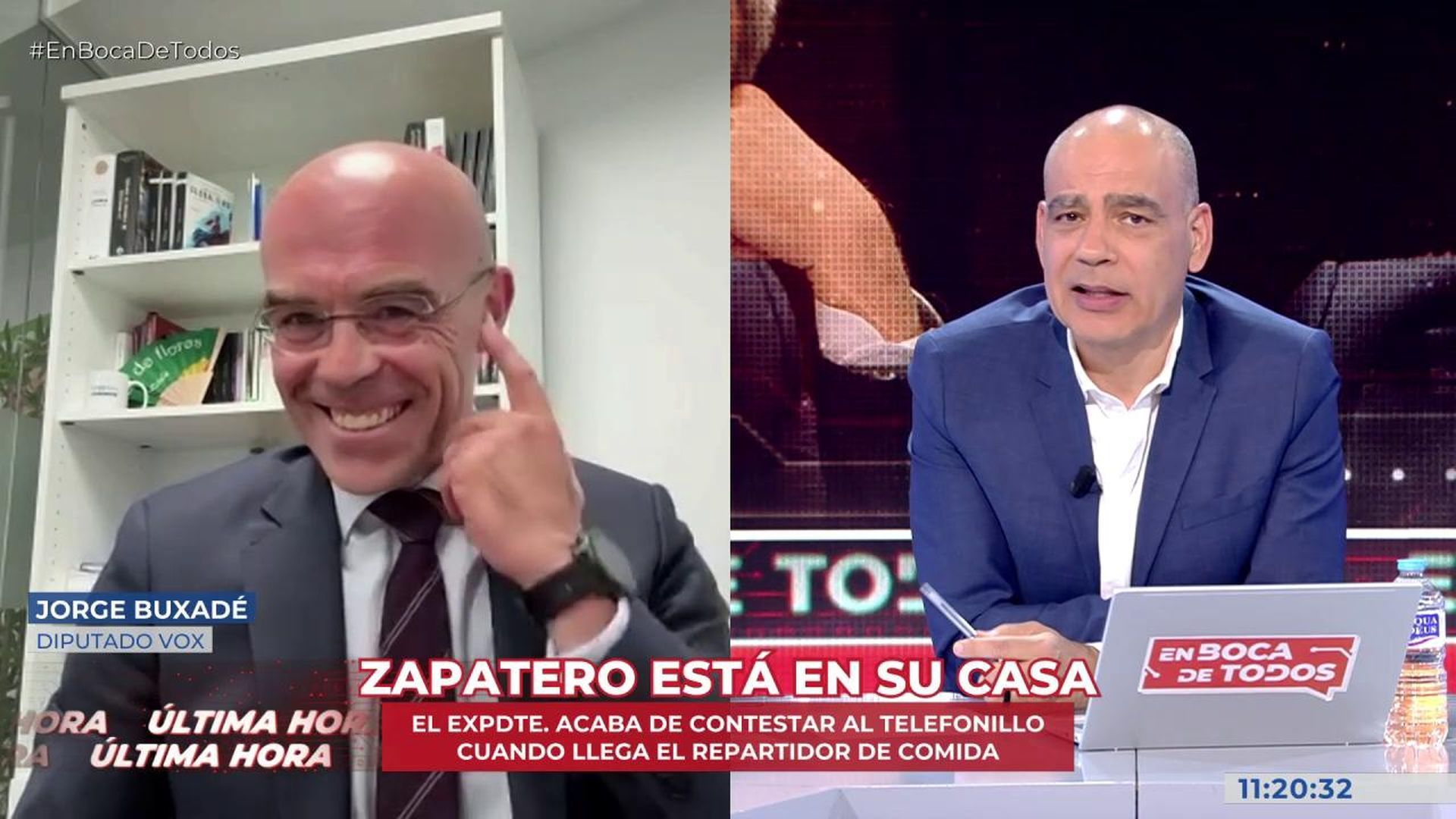 Jorge Buxadé, diputado de VOX, sobre Zapatero: “Hemos solicitado registro domiciliario, retirada de pasaporte y cárcel provisional”