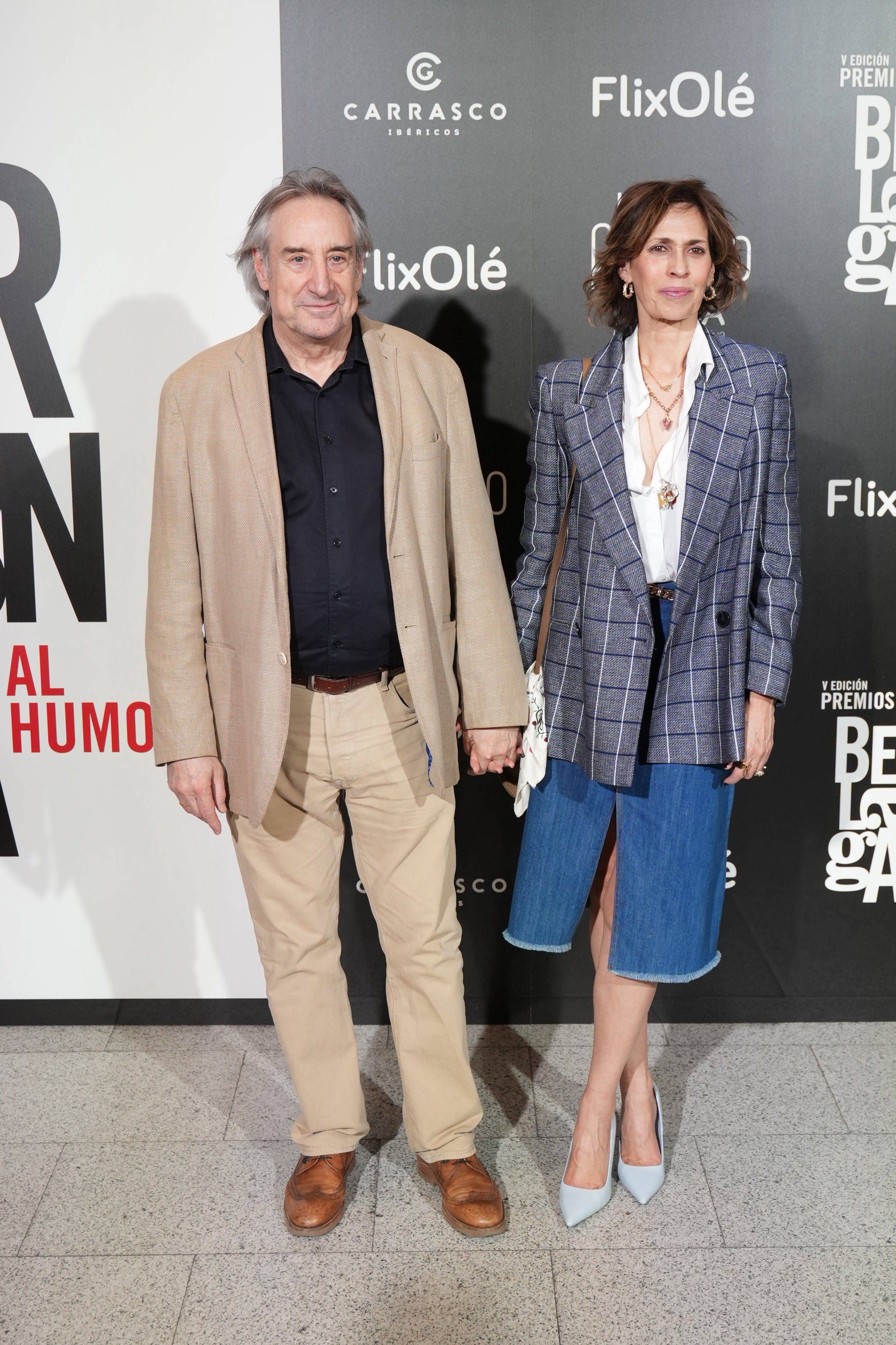 Juanjo Puigcorbé y Lola Marceli, en la alfombra roja de los Premios Berlanga al Humor 2026