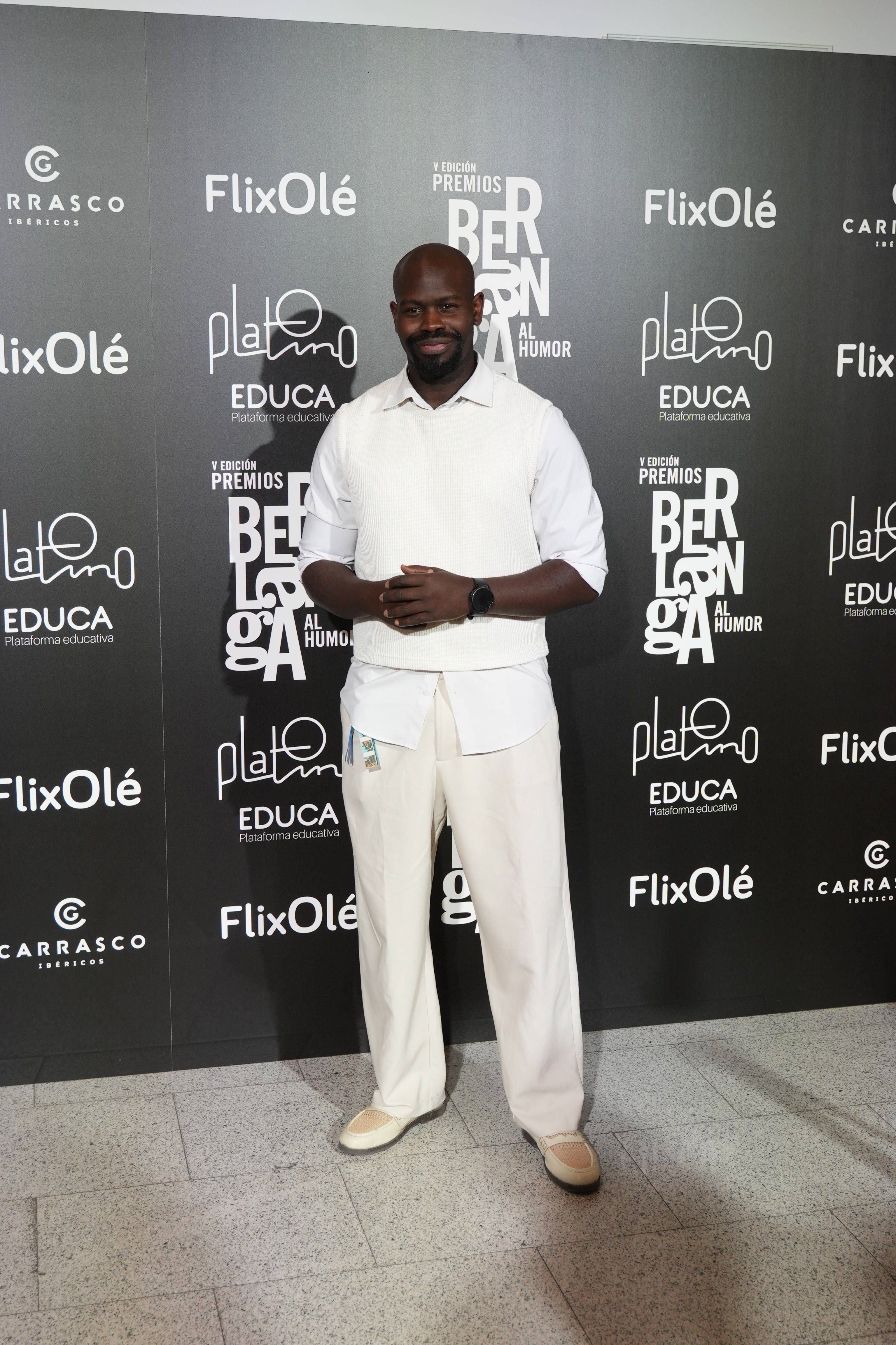 Lamine Thior, en la alfombra roja de los Premios Berlanga al Humor 2026