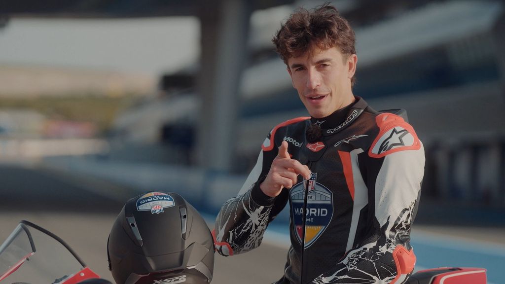 Marc Márquez se pasa a la NFL para promocionar el Madrid Game 2026