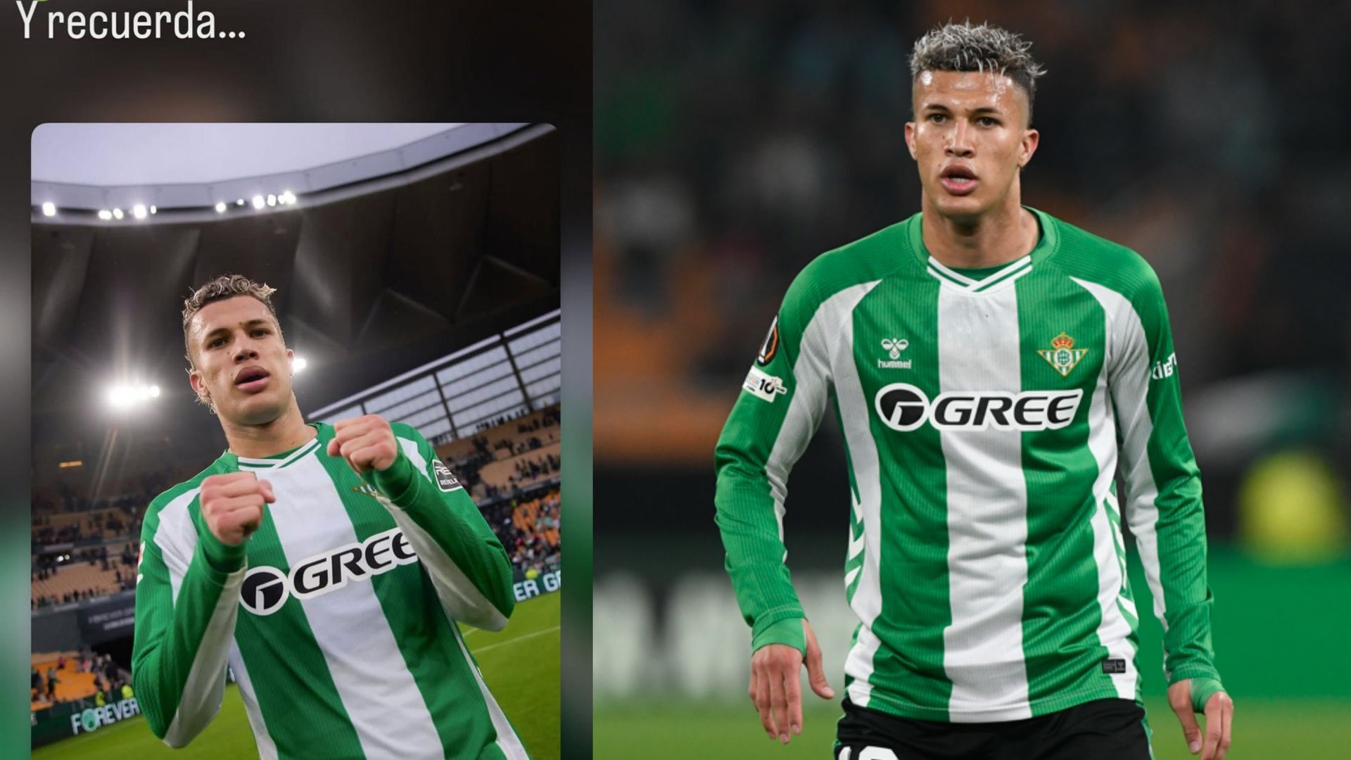 Mensaje de Nelson Deossa tras su primera temporada en el Betis