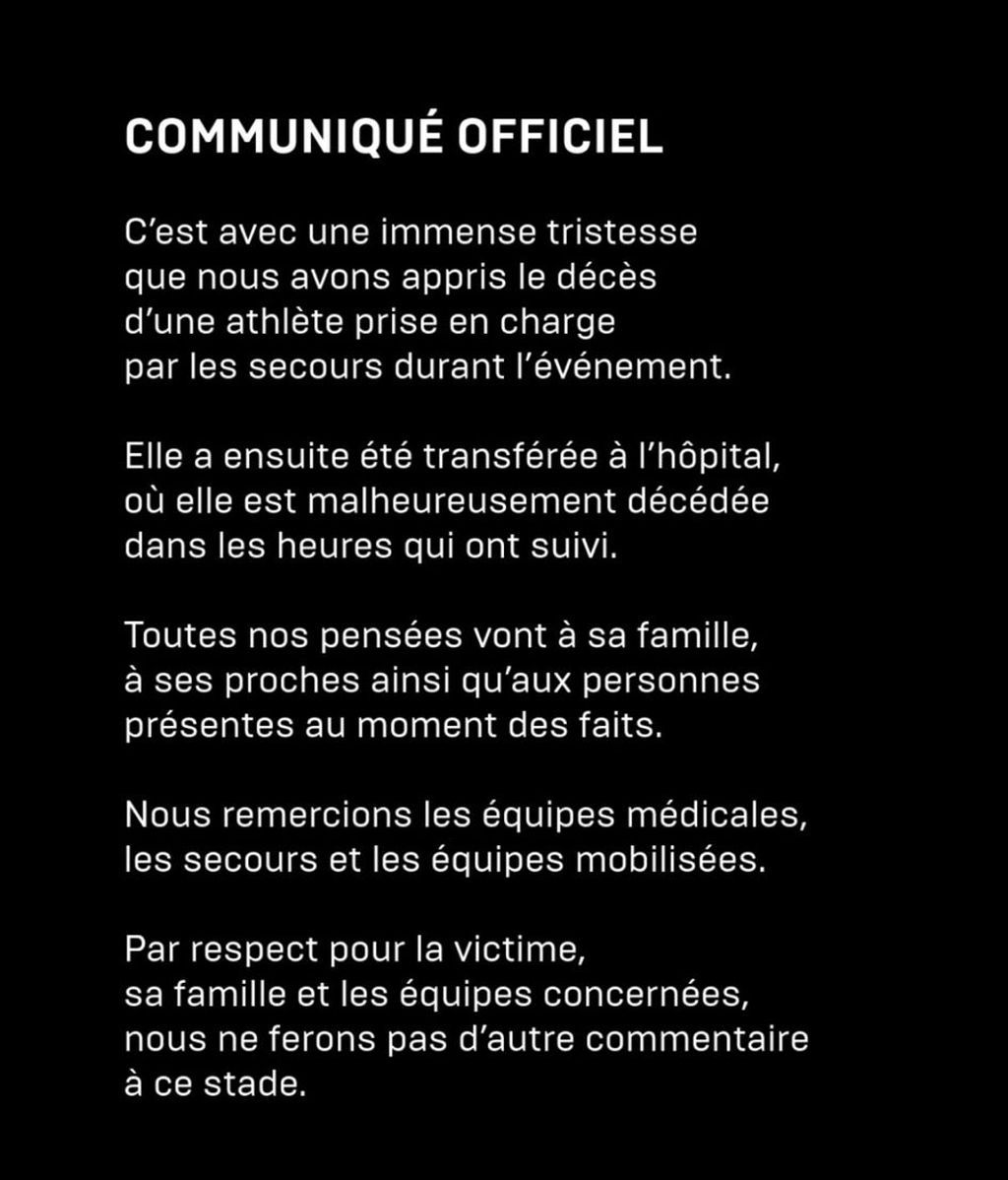 Muere una deportista de 28 años por una hipertermia en plena prueba del Hyrox Francia