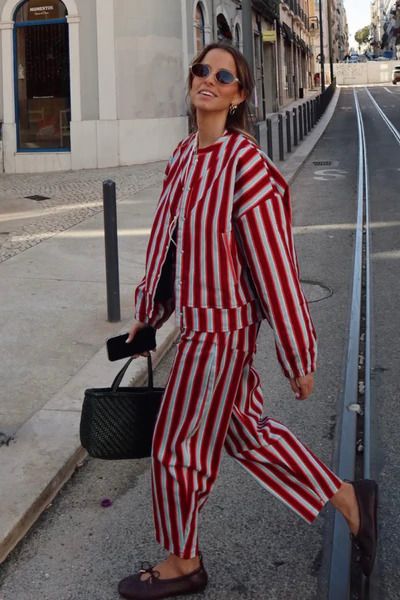 Pantalones de rayas de Macabla