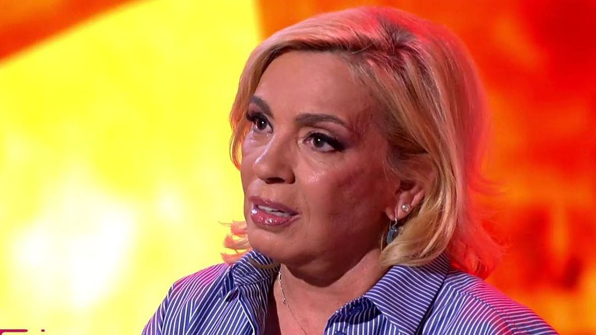 Carmen Borrego contesta a los ataques de Carlo Costanzia contra su hijo:  "No lo conozco como para juzgarlo"