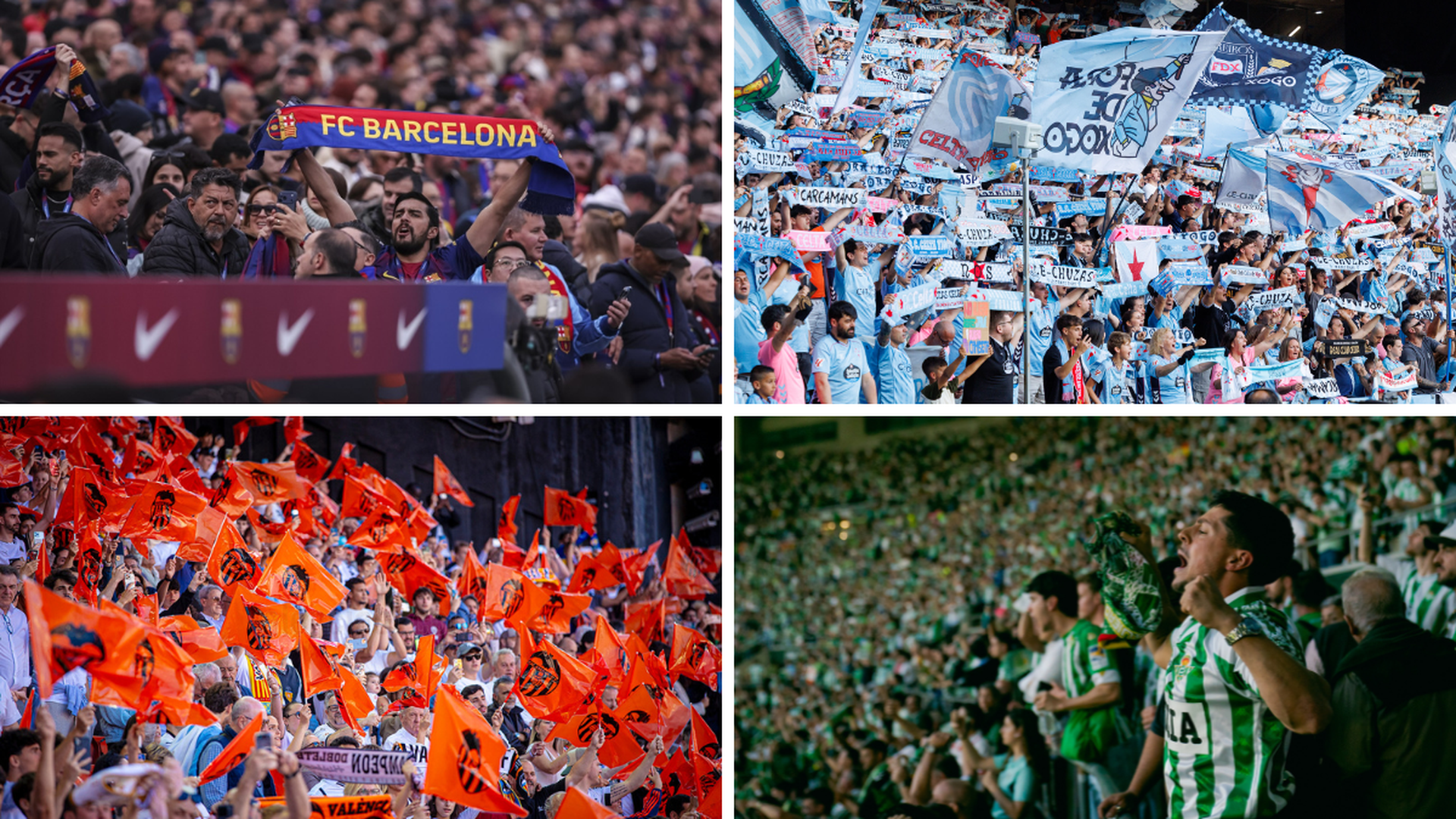 Aficionados de LaLiga, durante la temporada 2025/2026 Aficionados de LaLiga, durante la temporada 2025/2026