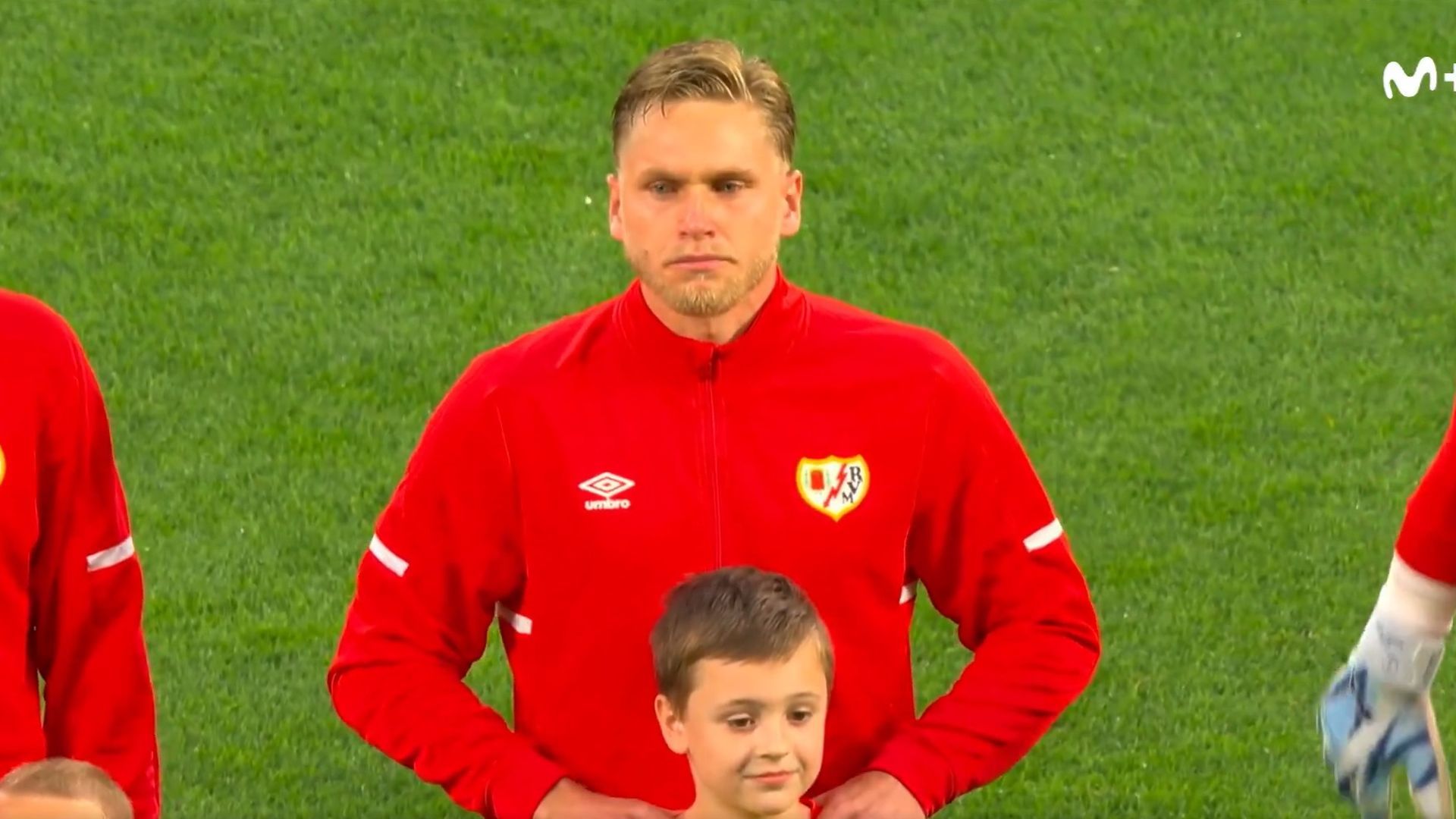 Alemao rompe a llorar antes de la final de la Conference League. Alemao rompe a llorar antes de la final de la Conference League.
