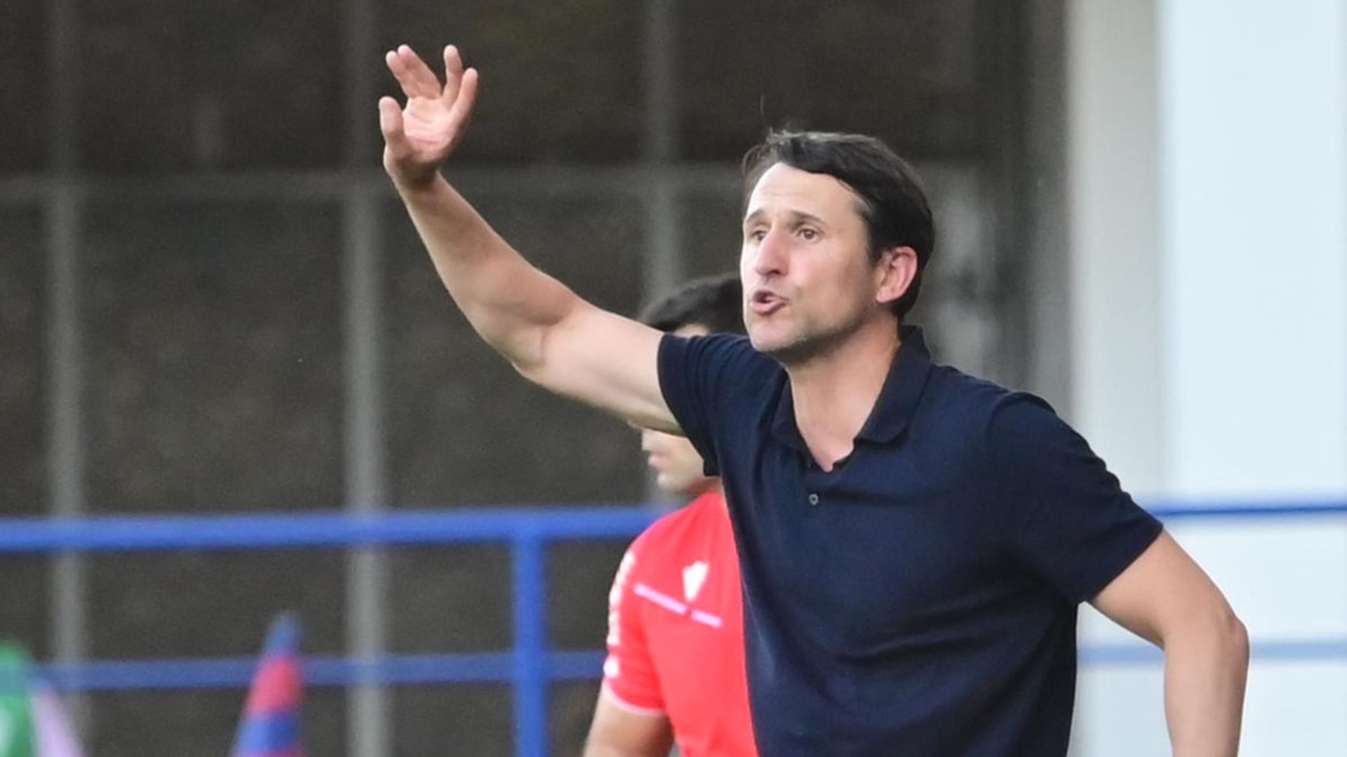 Beñat San José, entrenador de la SD Eibar