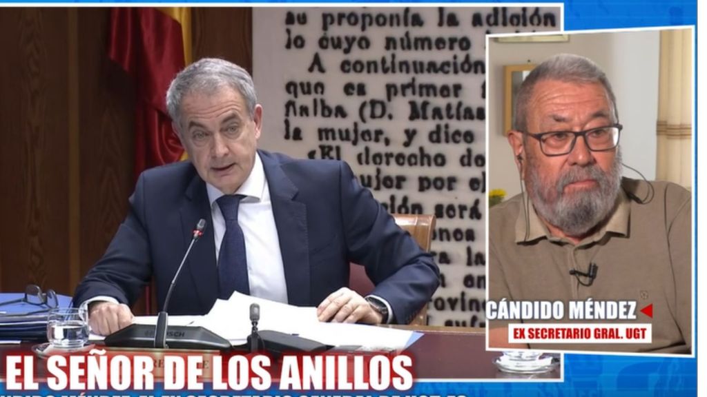 Cándido Méndez, exsecretario de UGT y amigo de Zapatero, se sincera sobre su imputación: "Para los afiliados la situación es una pesadilla"