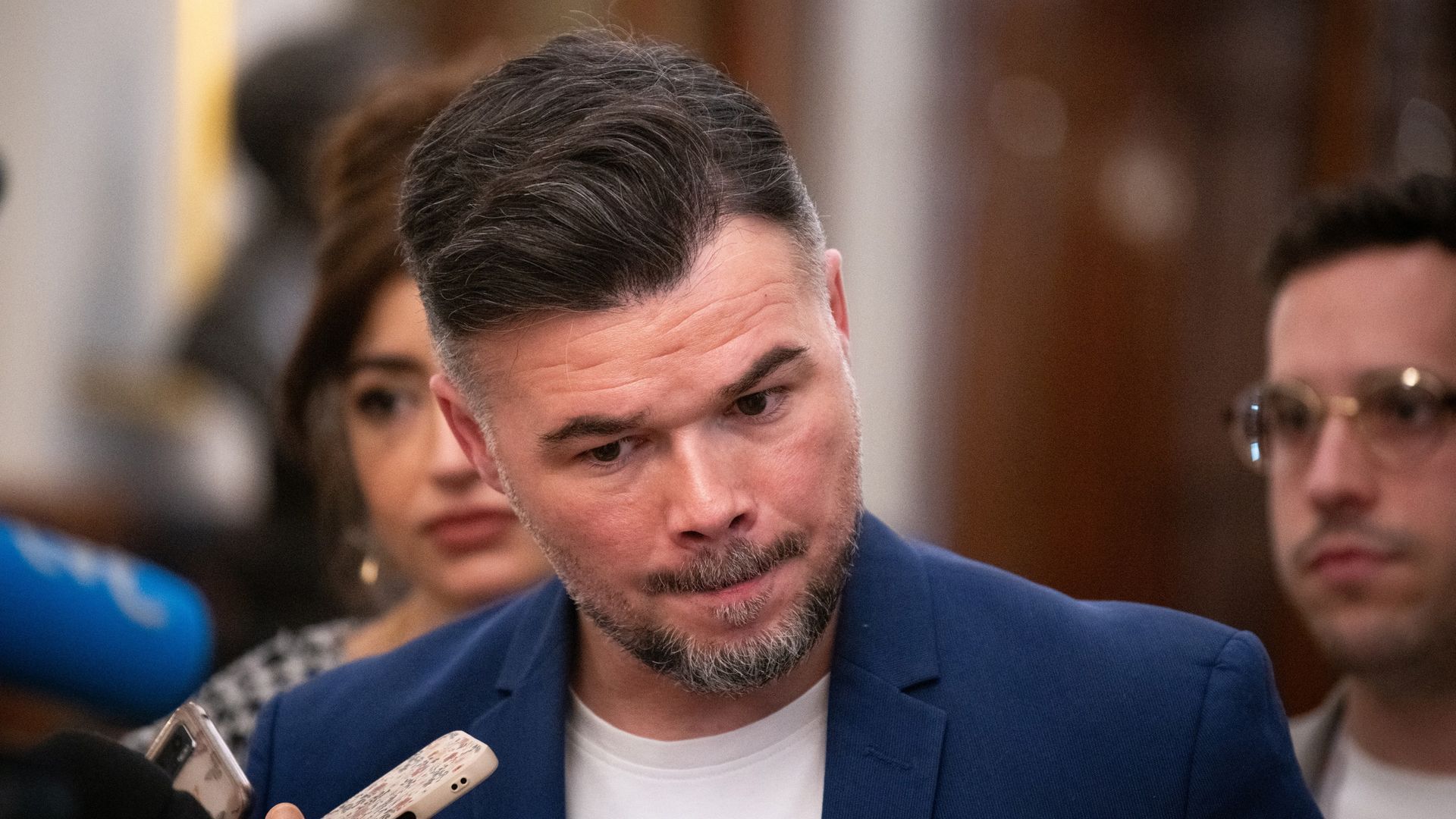 El diputado de ERC, Gabriel Rufián. El diputado de ERC, Gabriel Rufián.