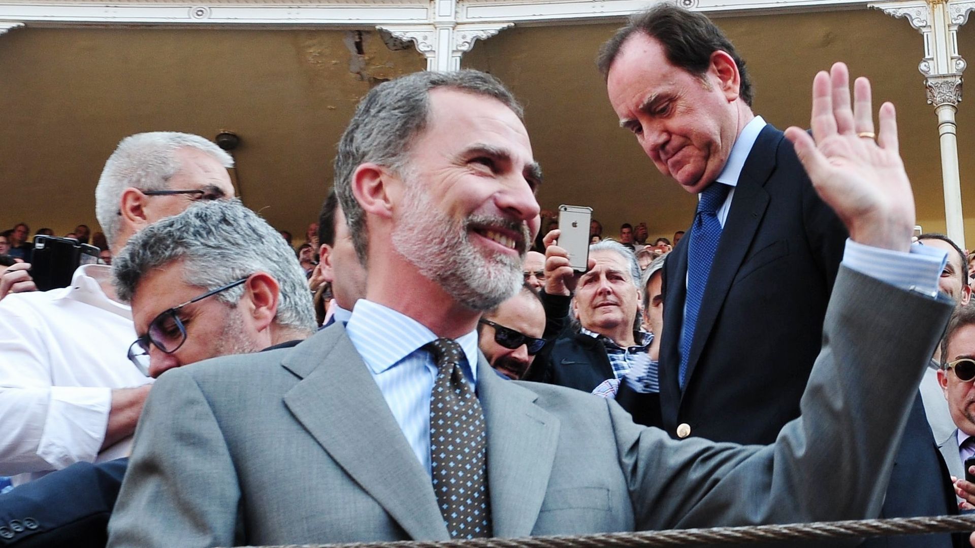 El rey Felipe en Las Ventas en 2018