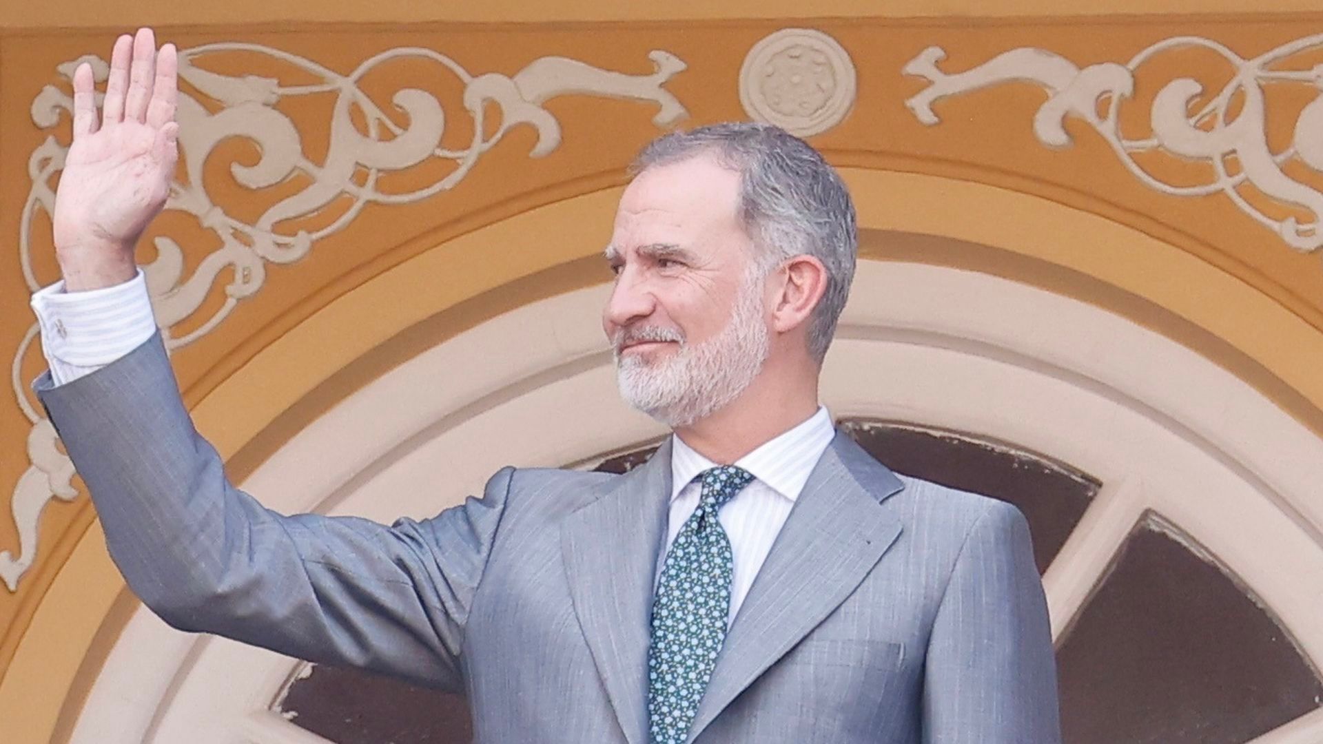El rey Felipe VI en la tradicional Corrida de la Prensa de 2024
