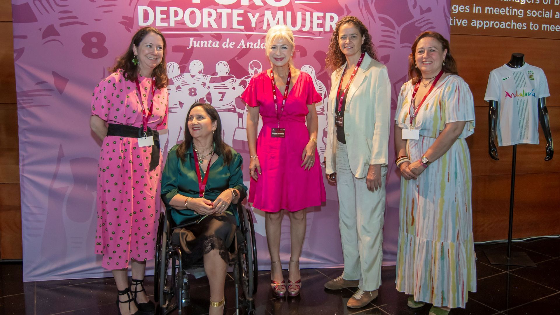 Imagen del Foro Deporte y Mujer Andalucía, Imagen del Foro Deporte y Mujer Andalucía,