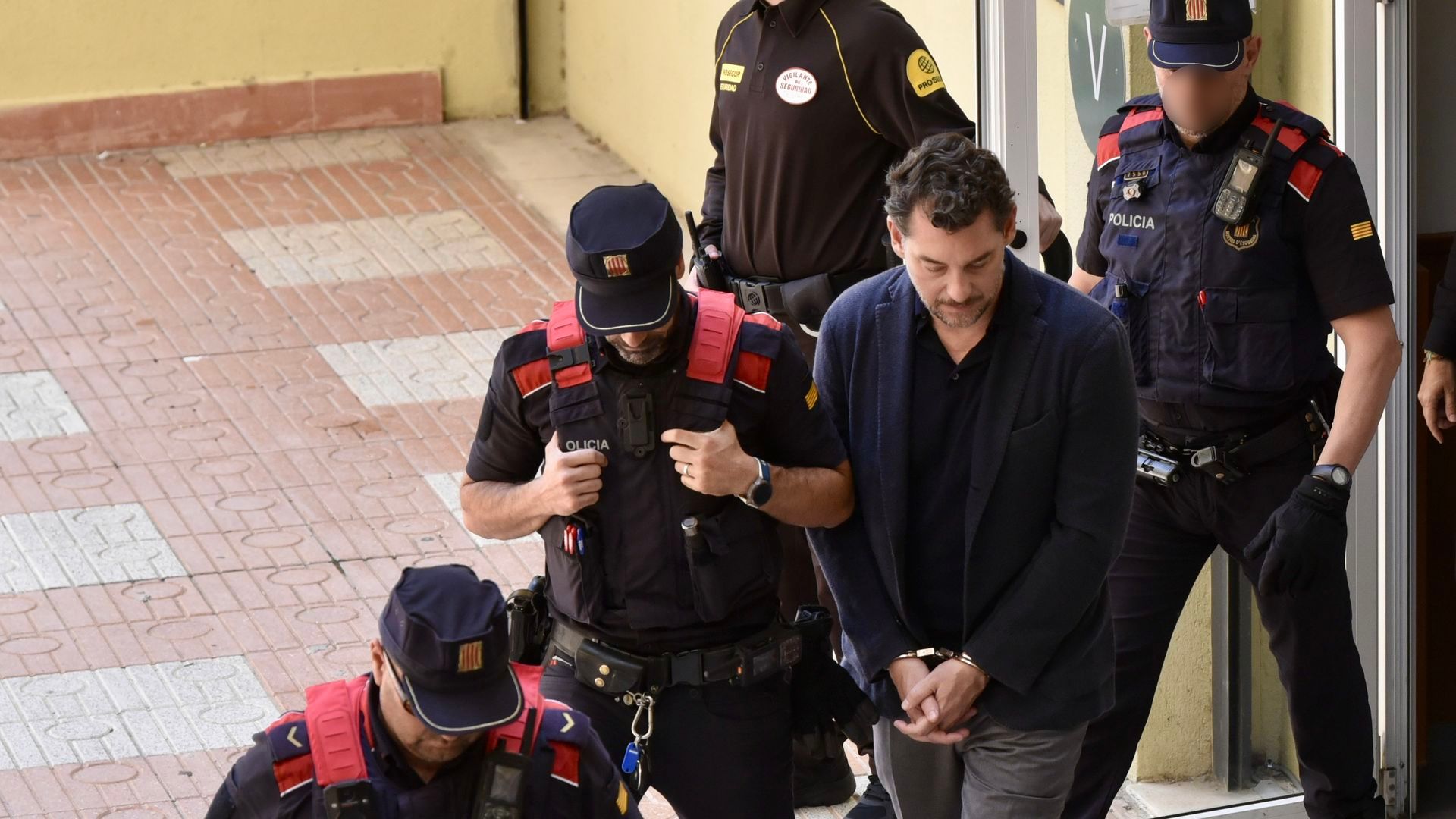 Jonathan Andic, tras su detención y antes de su puesta en libertad bajo fianza