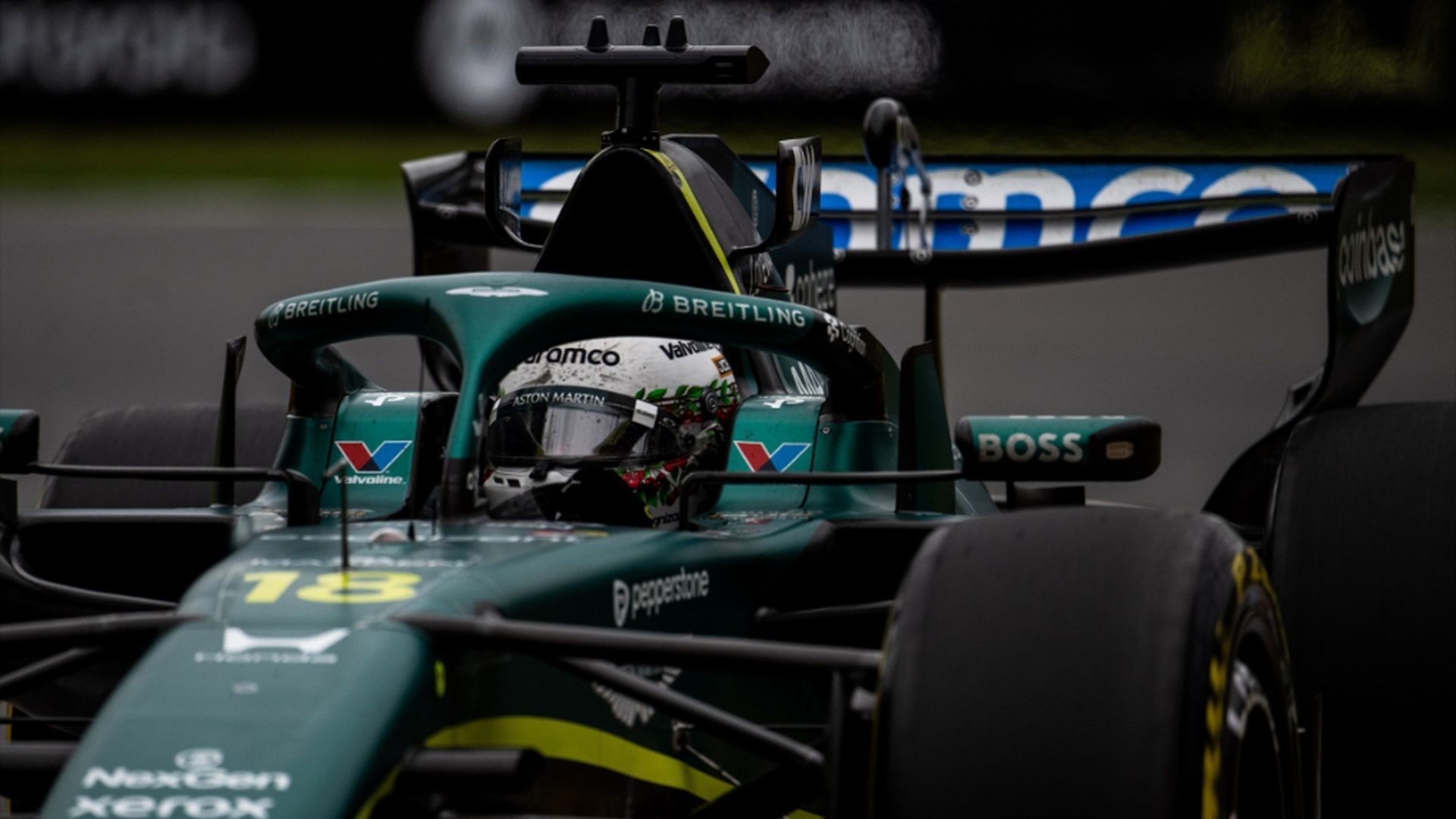 Lance Stroll, en Canadá