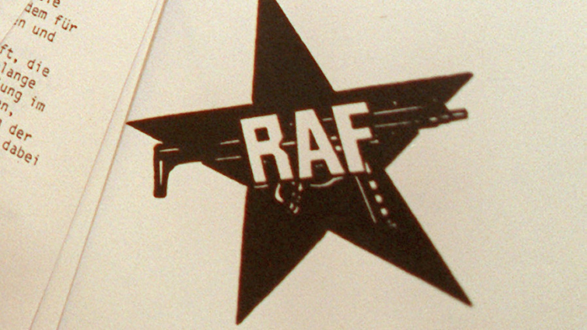 Logo del grupo terrorista Fracción del Ejército Rojo