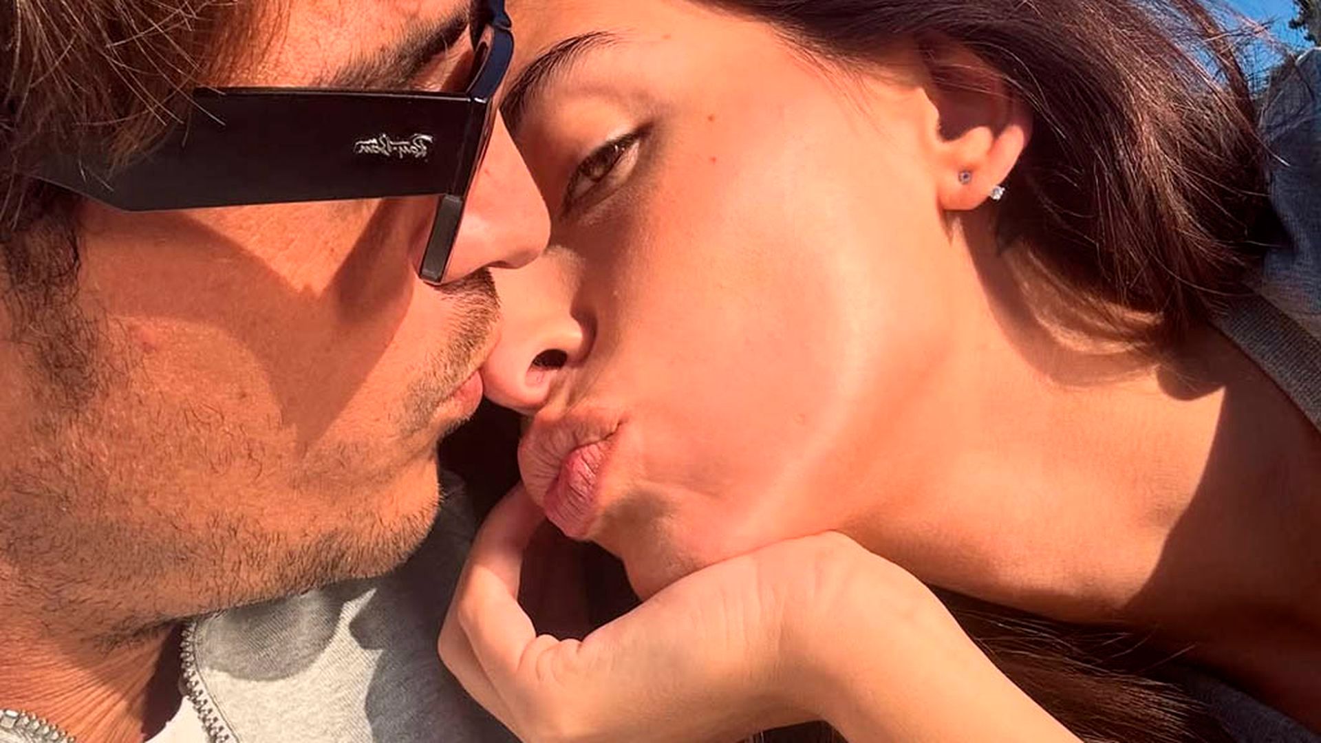 Lucía Rivera y Fernando Wagner, en una imagen de sus redes sociales