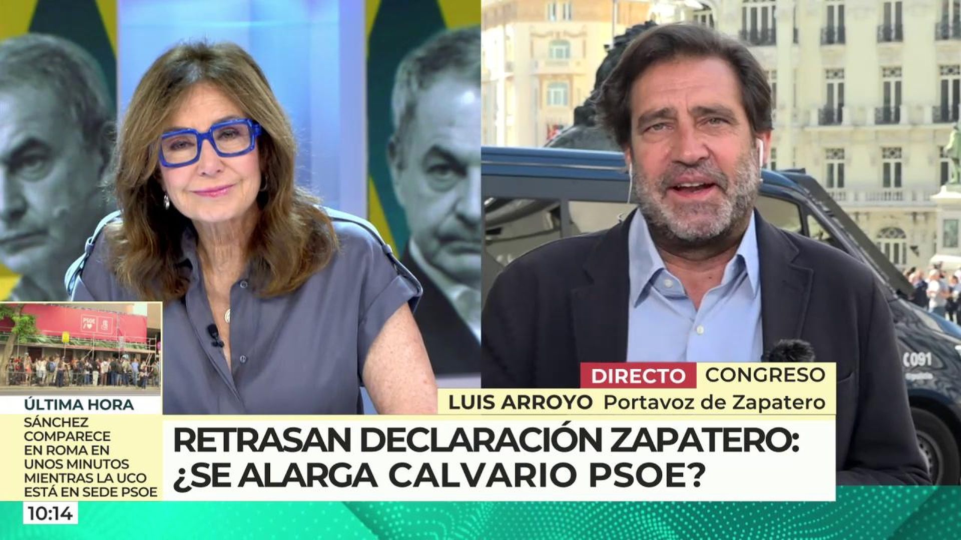 Luis Arroyo, amigo del expresidente José Luis Rodríguez Zapatero