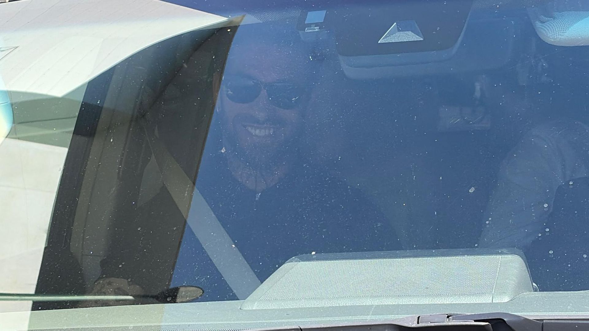 Sergio Ramos, a su salida de la reunión de este miércoles