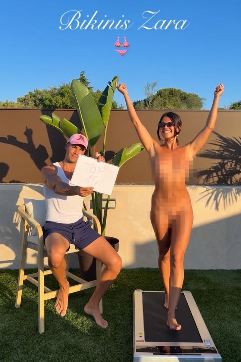 Sofía Suescun, sin ropa, se prueba bikinis para que Kiko Jiménez los valore