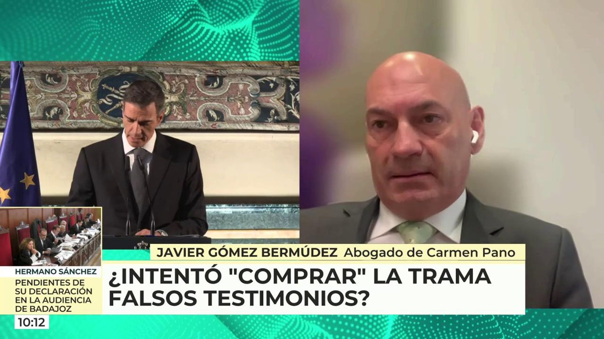 Abogado de Carmen Pano, Javier Gómez Bermúdez