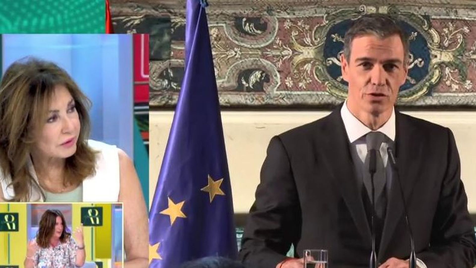 Ana Rosa, de la comparecencia de Sánchez en el Vaticano: "O el cinismo es superlativo o está cucú"