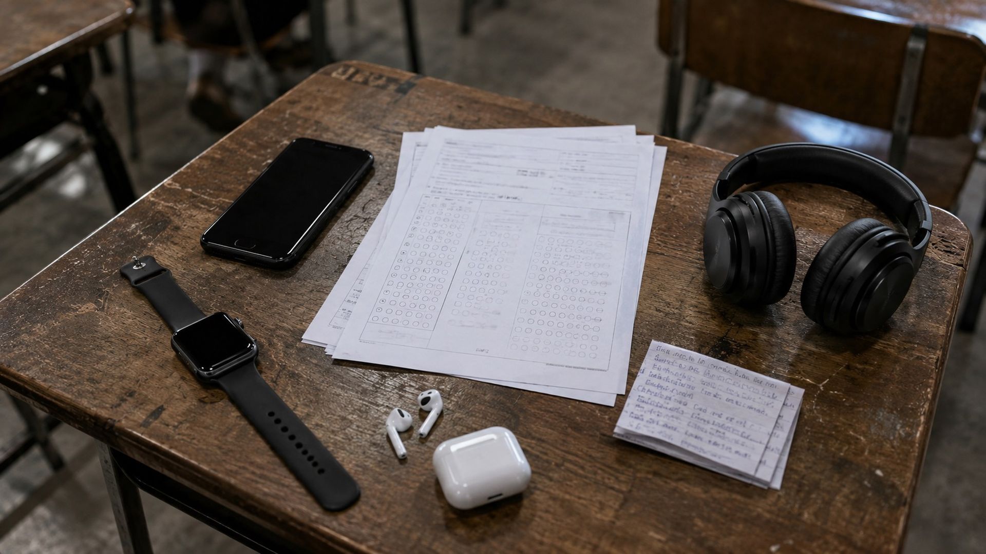 Artículos prohibidos en el examen de la PAU Artículos prohibidos en el examen de la PAU