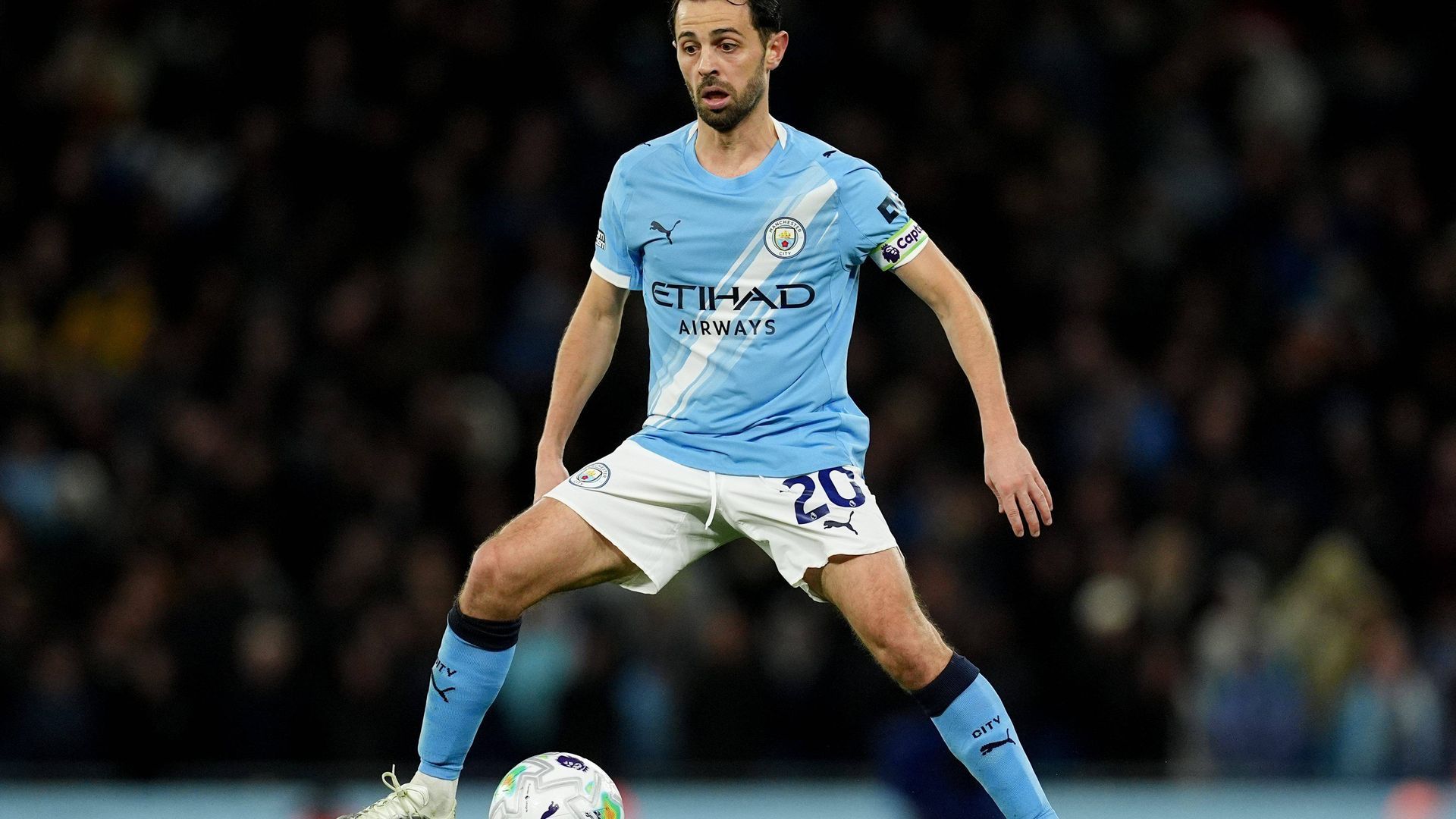 Bernardo Silva, en un partido del City Bernardo Silva, en un partido del City