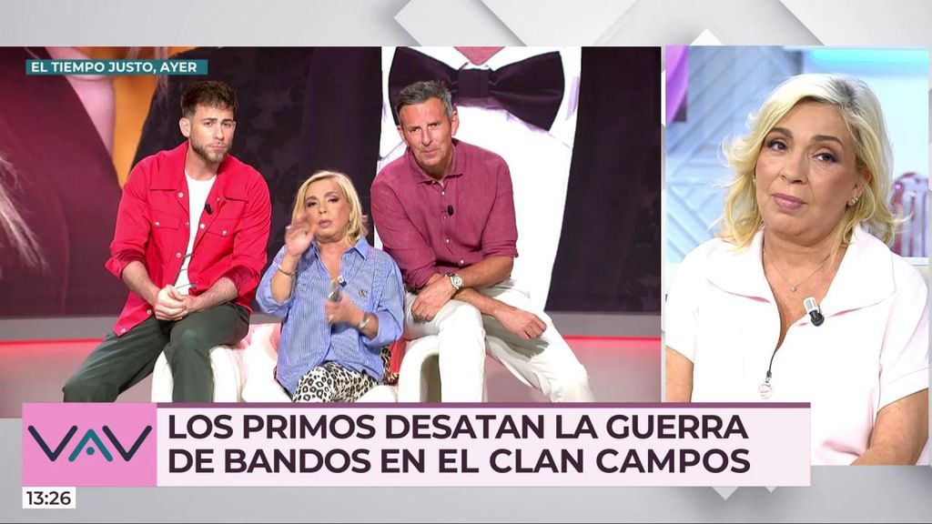 Carmen Borrego, tras el ataque de Carlo Costanzia a su hijo: "No hay que dramatizar"