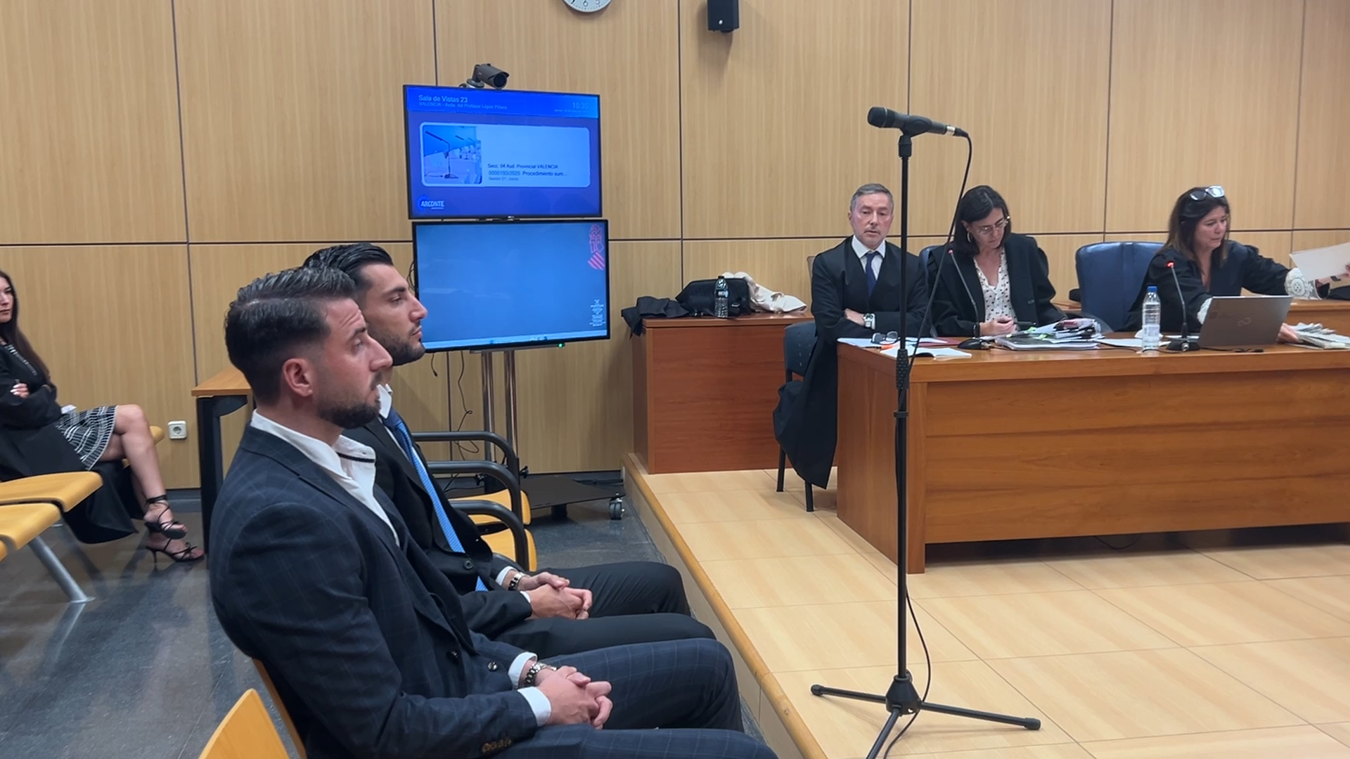 Comienza el juicio contra Rafa Mir y Pablo Jara