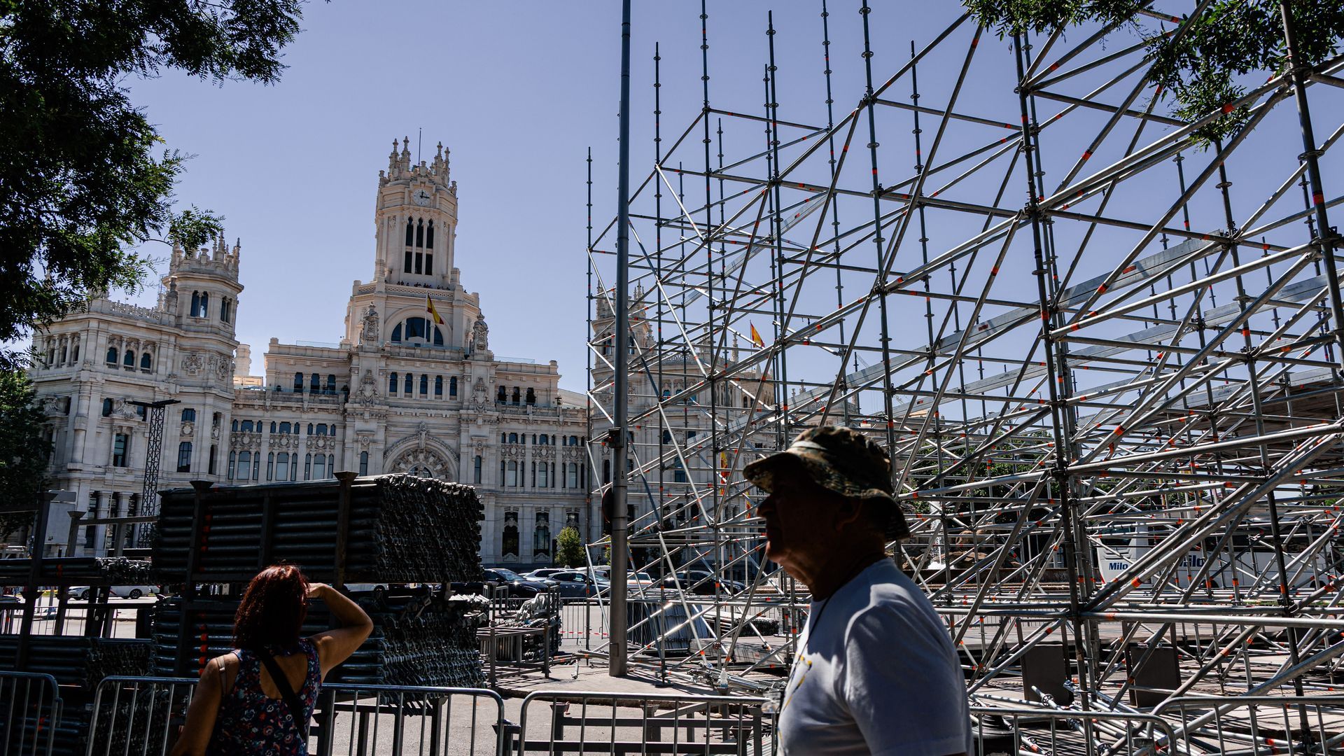 Continúan los preparativos en Madrid para la visita del Papa