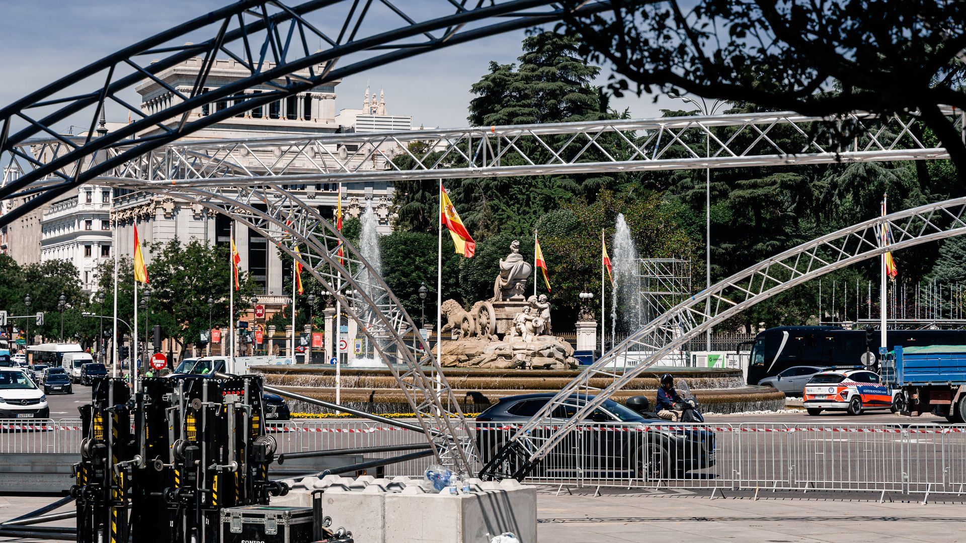 Continúan los preparativos en Madrid para la visita del papa