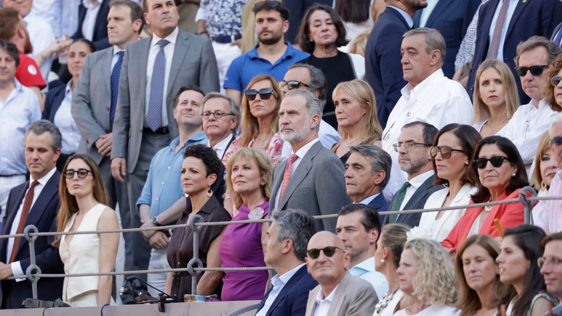 El rey Felipe VI en Las Ventas