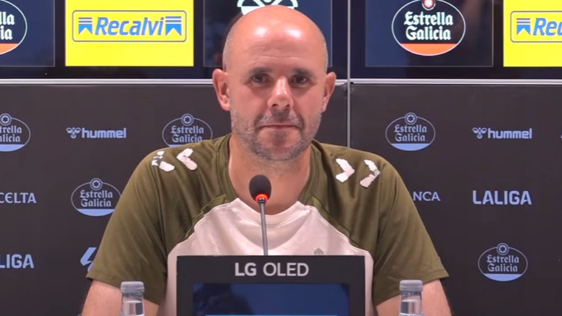 Fredi Álvarez, entrenador del Celta Fortuna Fredi Álvarez, entrenador del Celta Fortuna