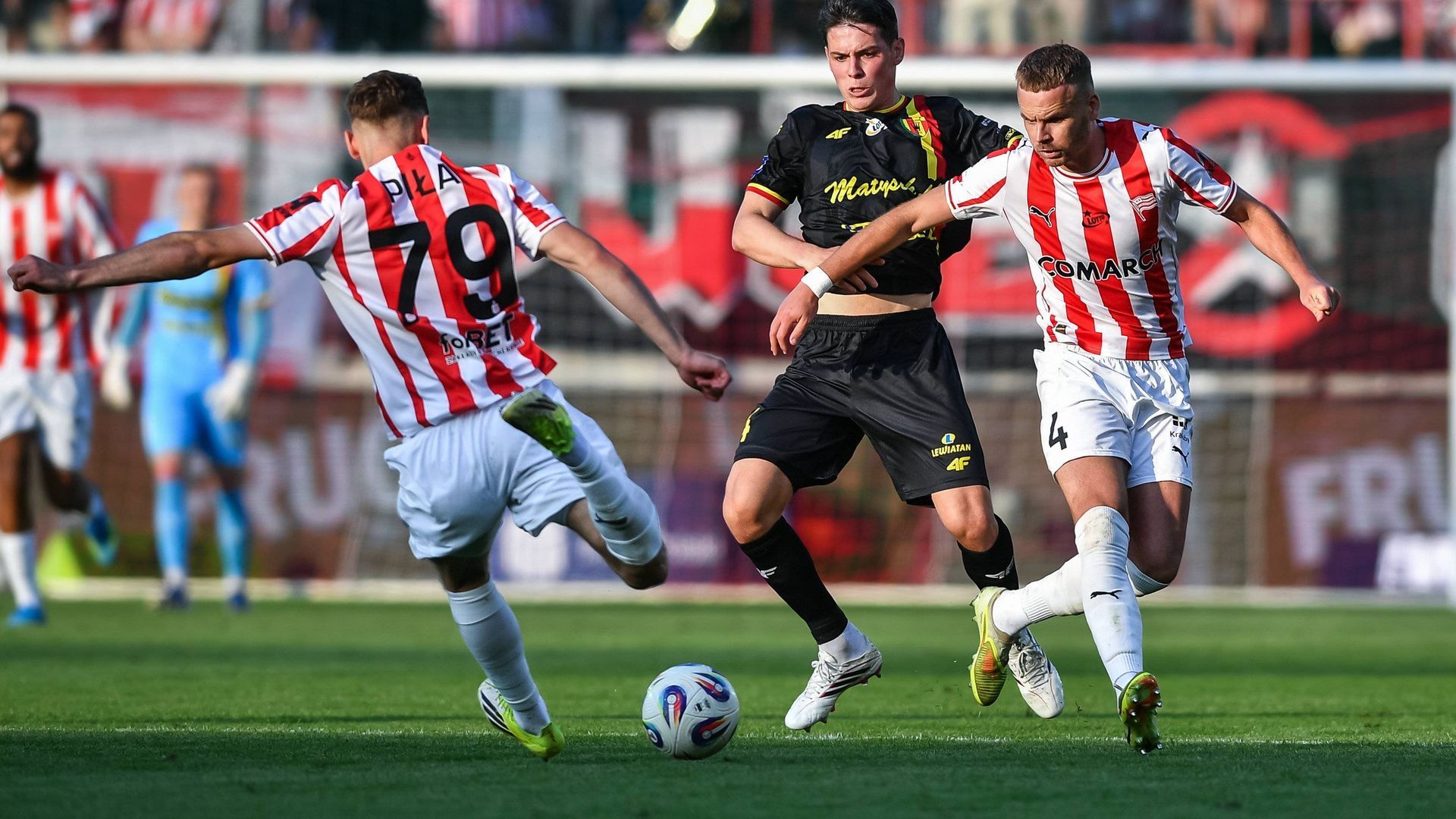 Imagen del último partido del KS Cracovia