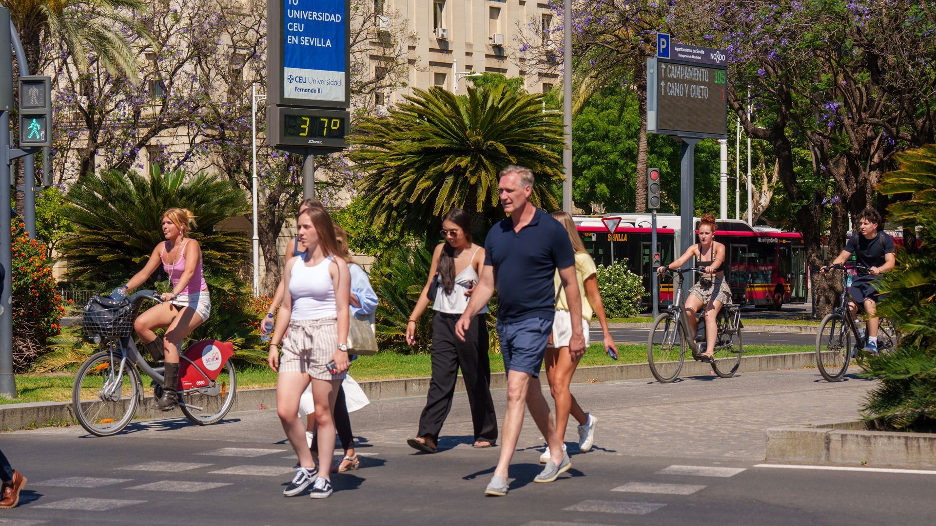 Llegan a Andalucía temperaturas de calor extremo Llegan a Andalucía temperaturas de calor extremo