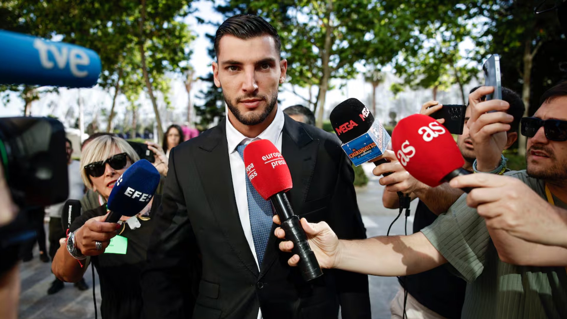 Rafa Mir, en el juicio