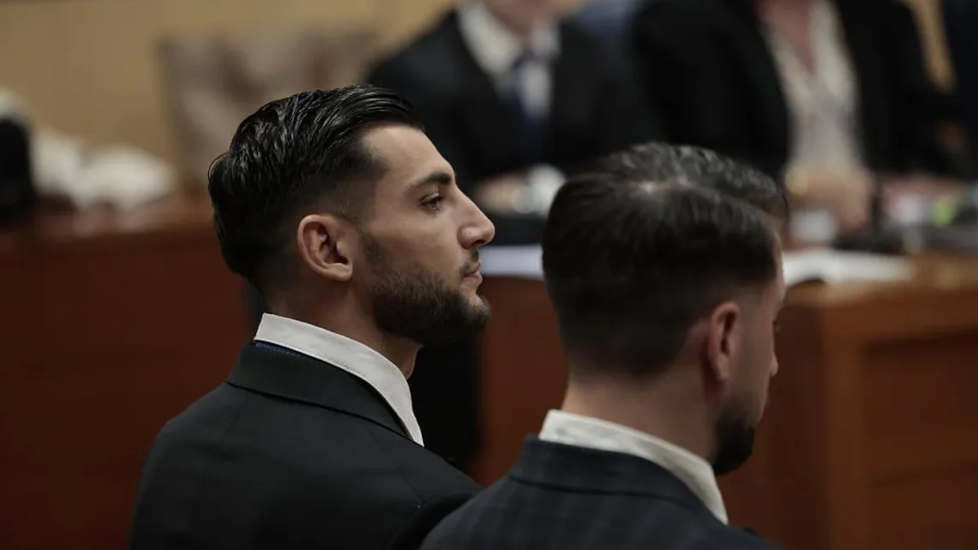 Rafa Mir, en el juicio Rafa Mir, en el juicio