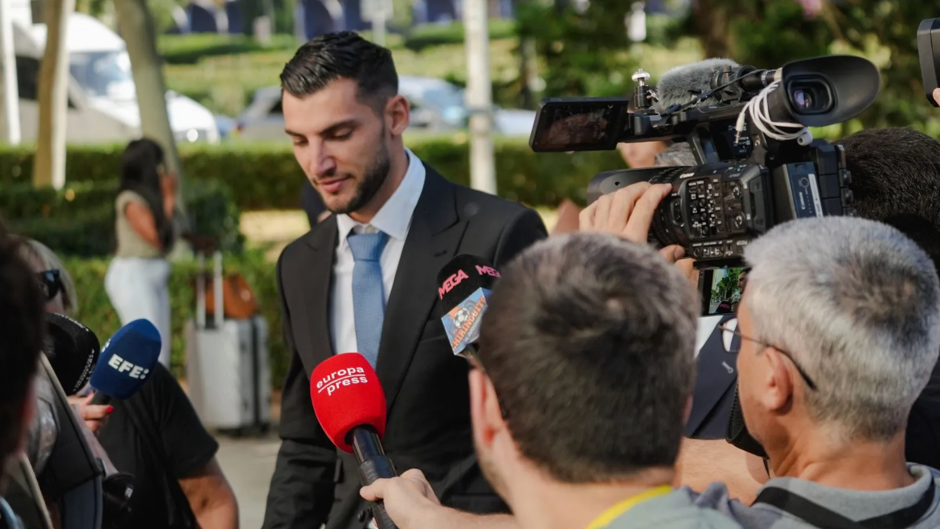 Rafa Mir, en el juicio Rafa Mir, en el juicio