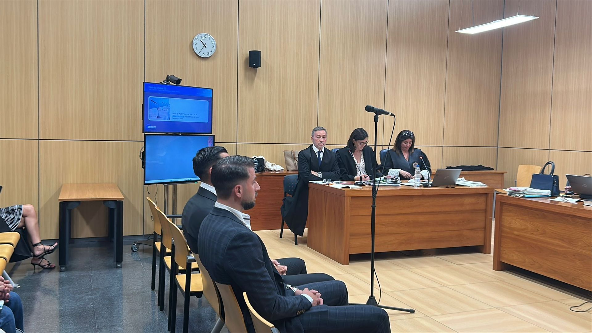 Rafa Mir en el juicio