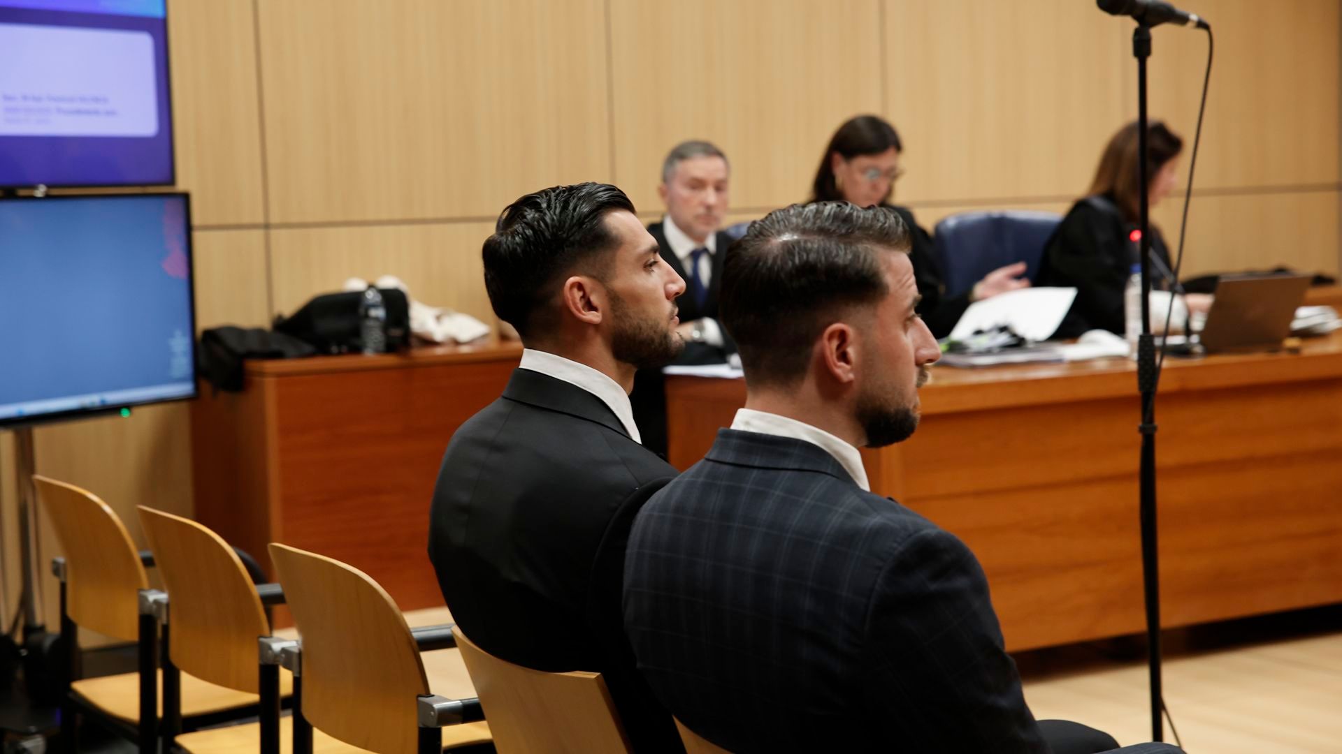 Rafa Mir en su juicio por agresión sexual