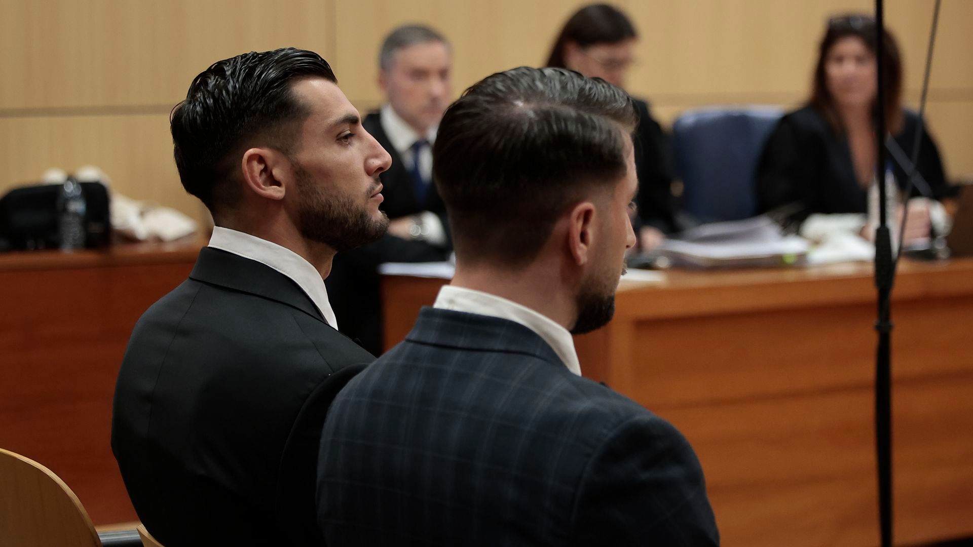 Rafa Mir en su juicio por agresión sexual a una joven de 21 años Rafa Mir en su juicio por agresión sexual a una joven de 21 años
