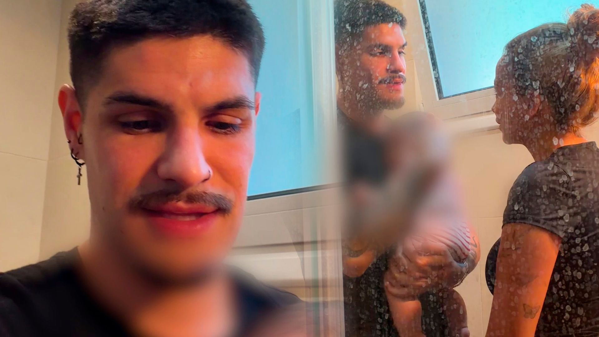 Álvaro Rubio reacciona al resultado del test embarazo de Mayeli Díaz