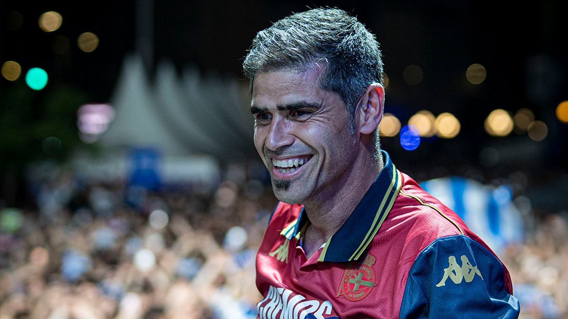 Antonio Hidalgo en la celebración herculina