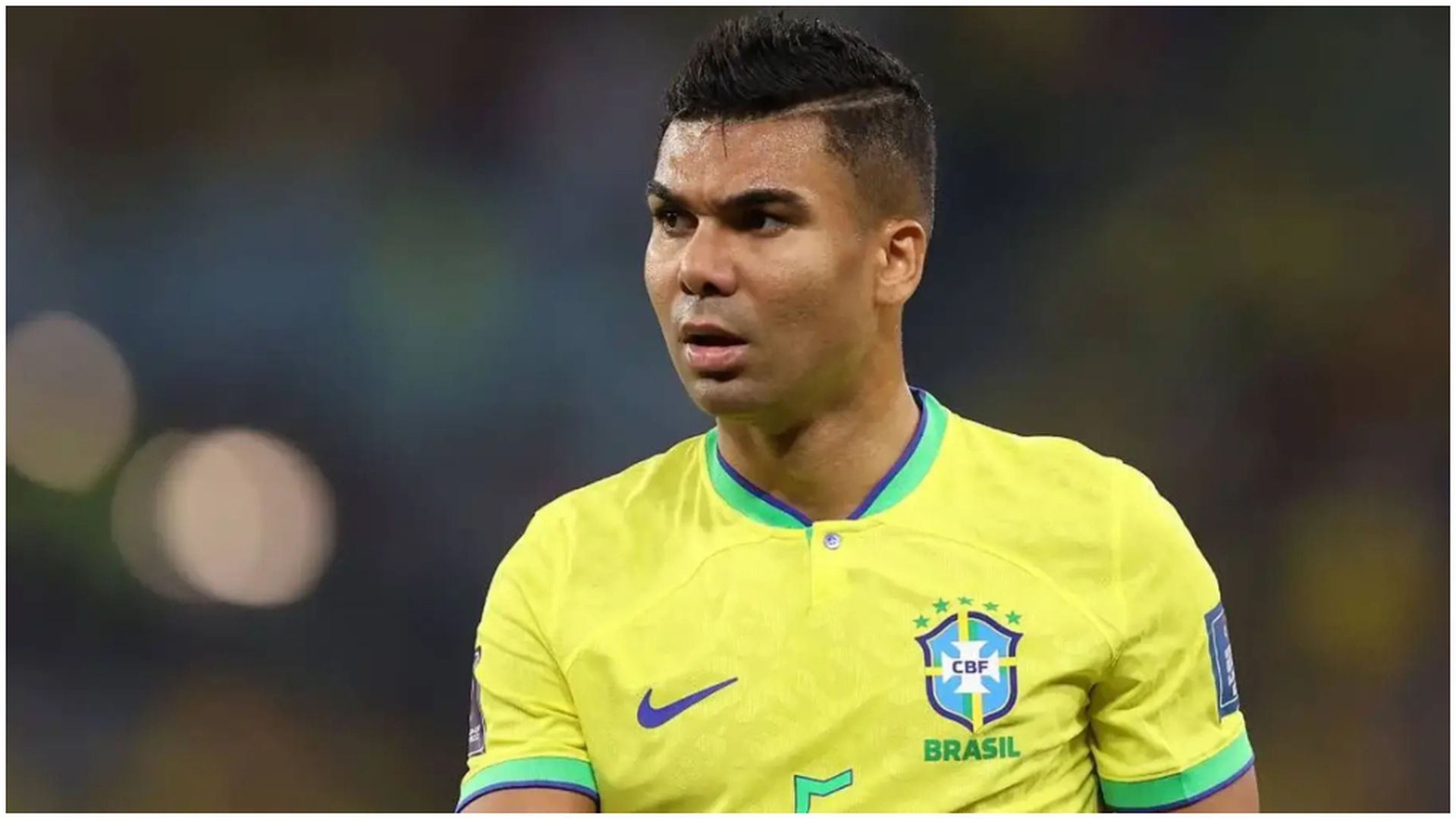 Casemiro, con la Selección brasileña