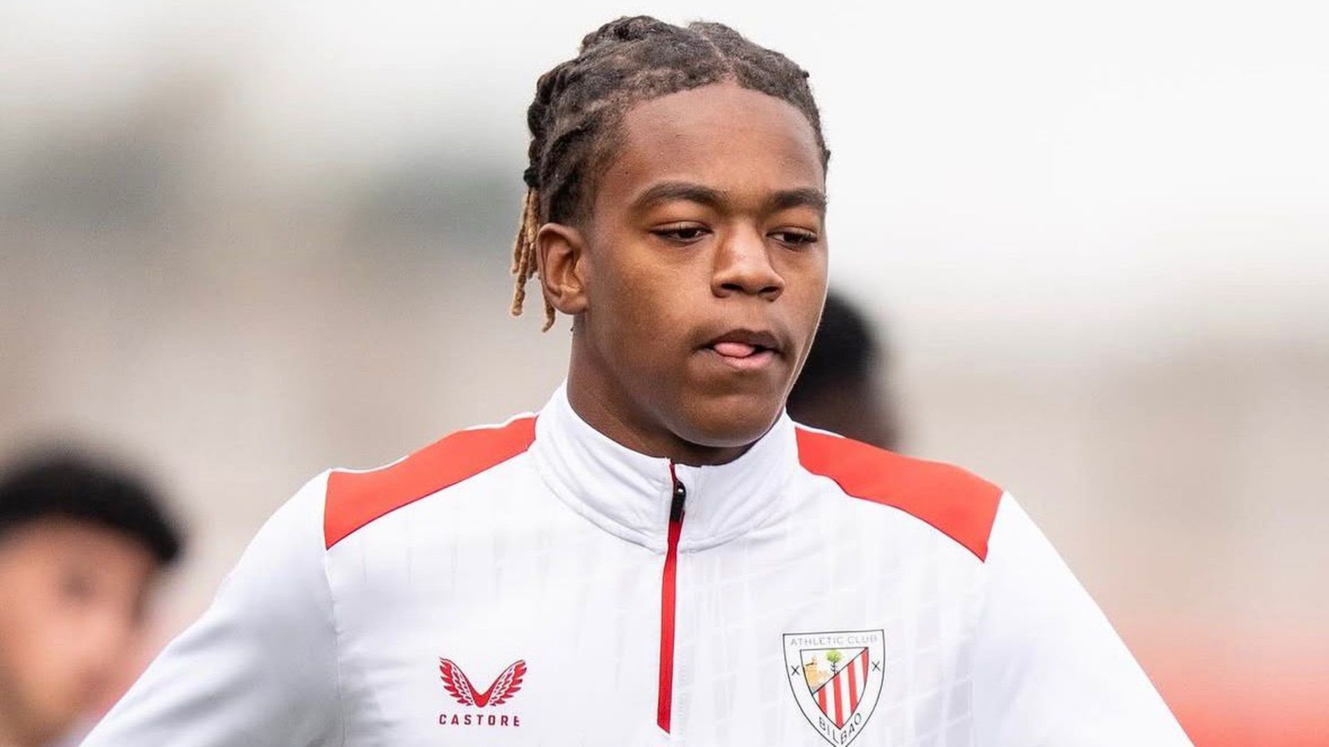Christian Imga con el Athletic